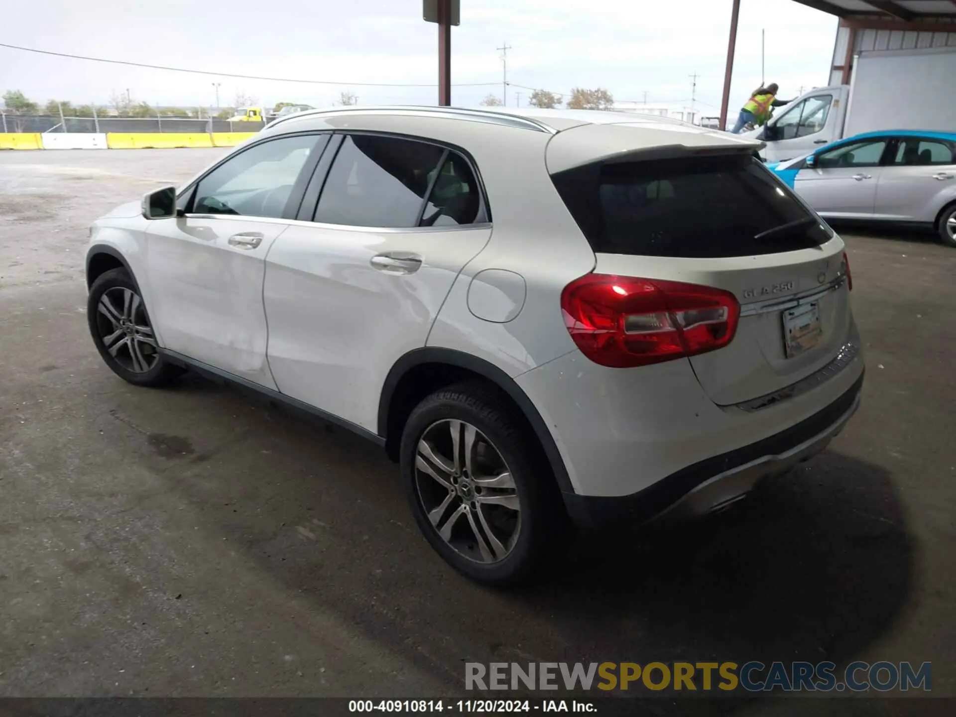 3 fotografías del automóvil dañado WDCTG4GB1KU020397 MERCEDES-BENZ GLA 250 2019