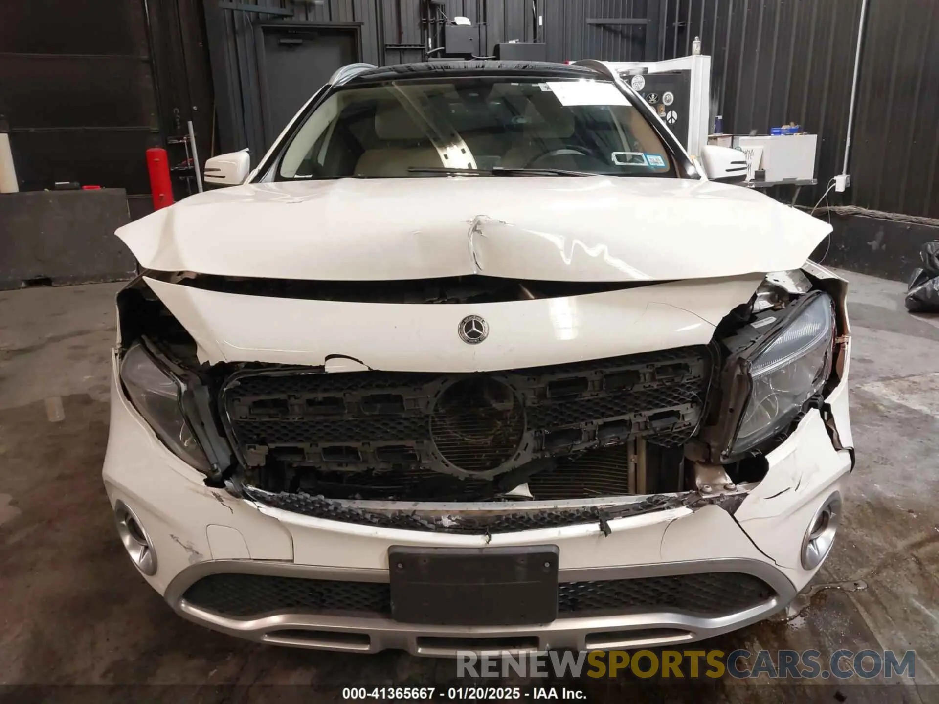 6 fotografías del automóvil dañado WDCTG4GB4KJ644728 MERCEDES-BENZ GLA 250 2019