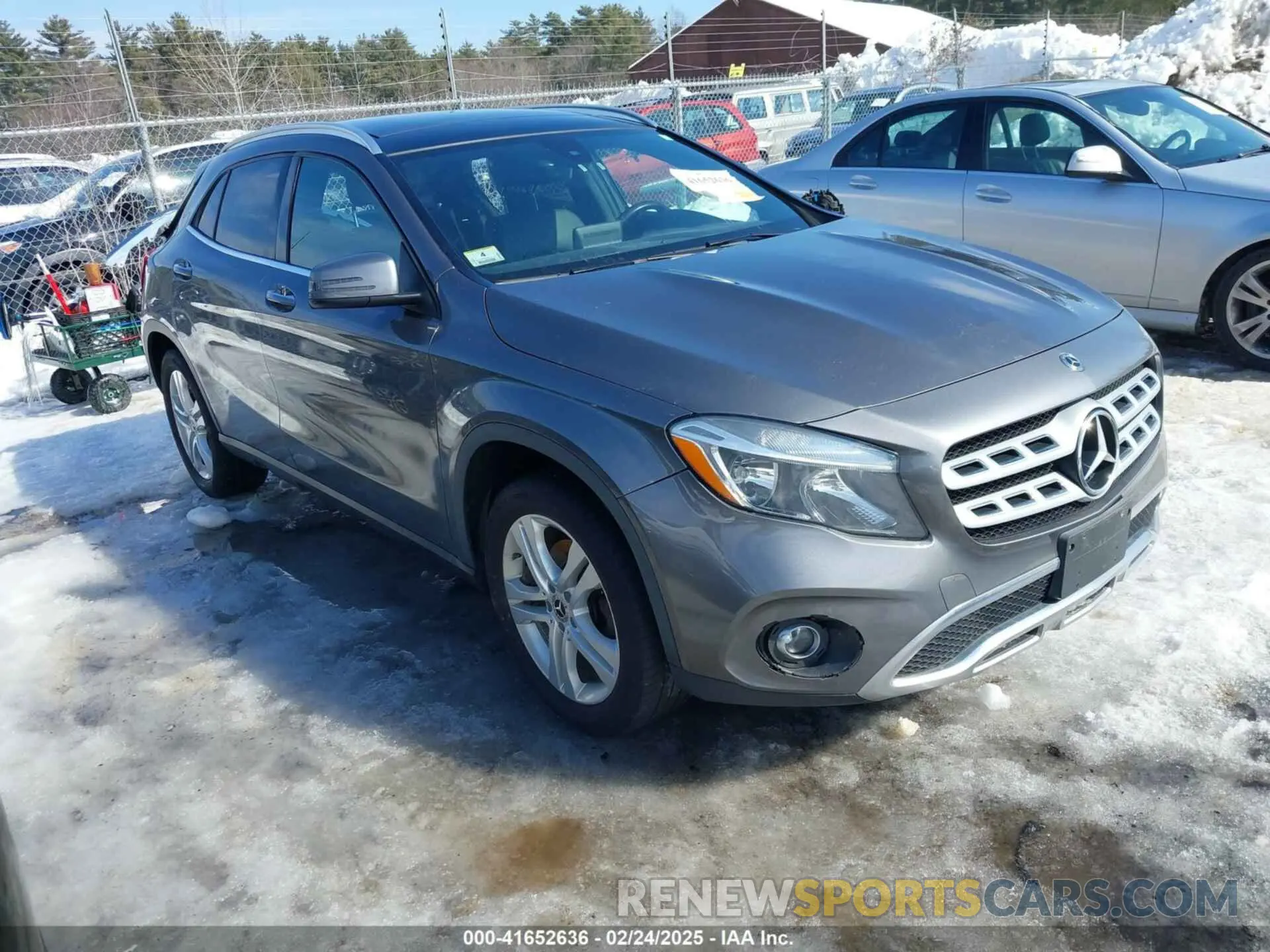 1 fotografías del automóvil dañado WDCTG4GB8KJ536371 MERCEDES-BENZ GLA 250 2019