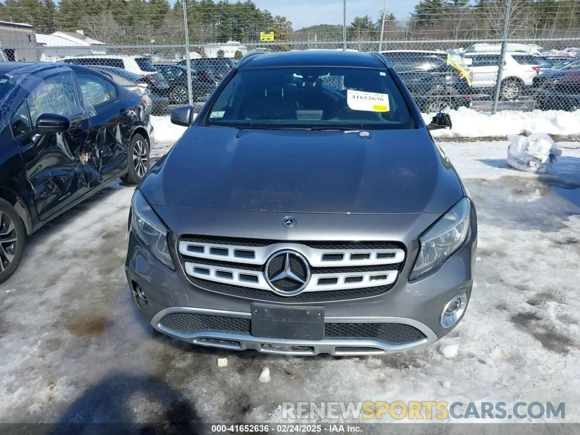 12 fotografías del automóvil dañado WDCTG4GB8KJ536371 MERCEDES-BENZ GLA 250 2019
