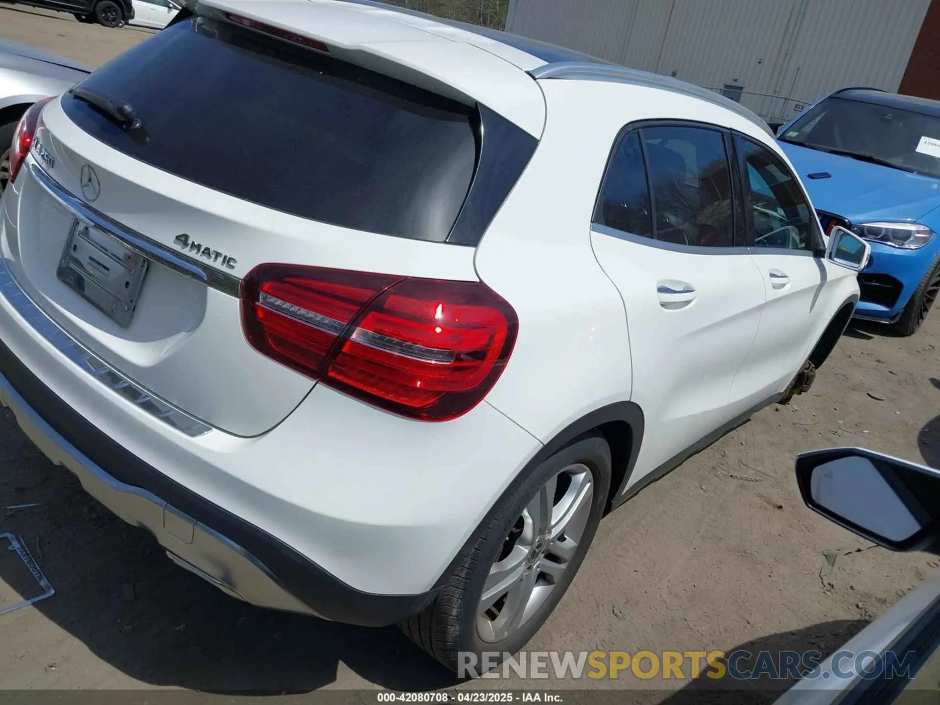 4 fotografías del automóvil dañado WDCTG4GB9KU019398 MERCEDES-BENZ GLA 250 2019