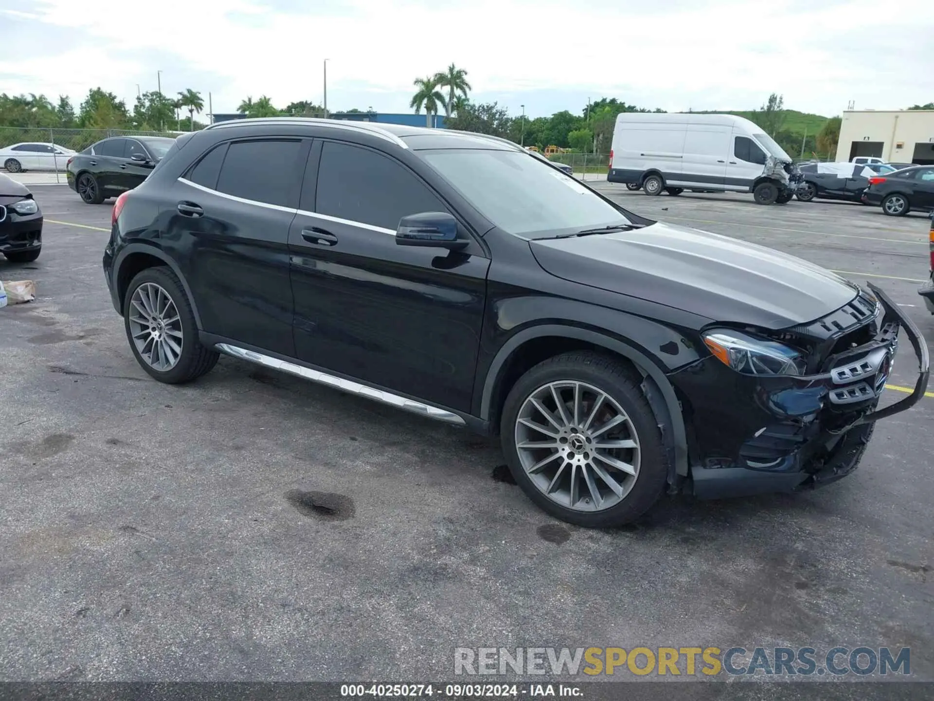 1 fotografías del automóvil dañado W1NTG4EB0LU029613 MERCEDES-BENZ GLA 250 2020