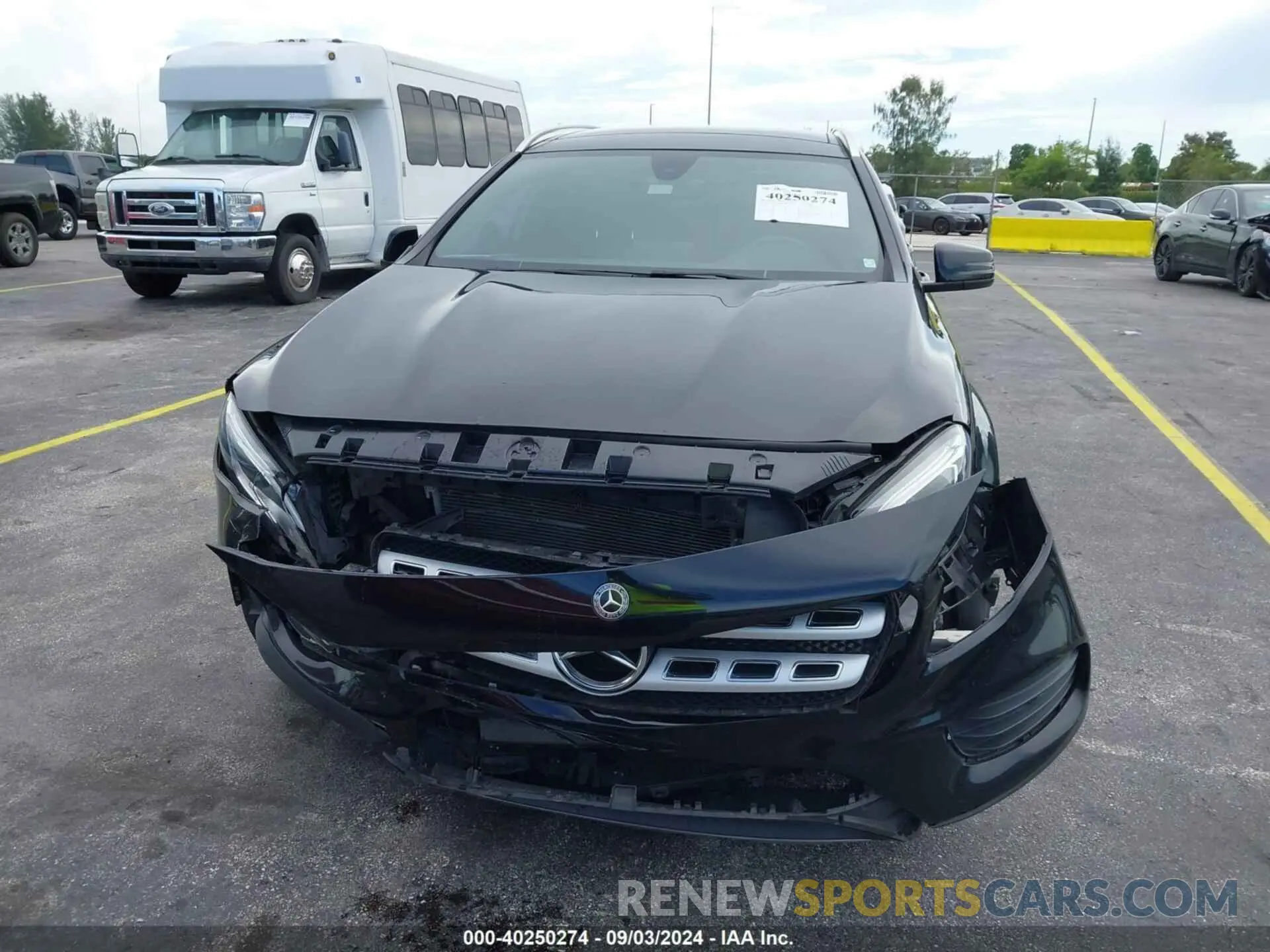 6 fotografías del automóvil dañado W1NTG4EB0LU029613 MERCEDES-BENZ GLA 250 2020
