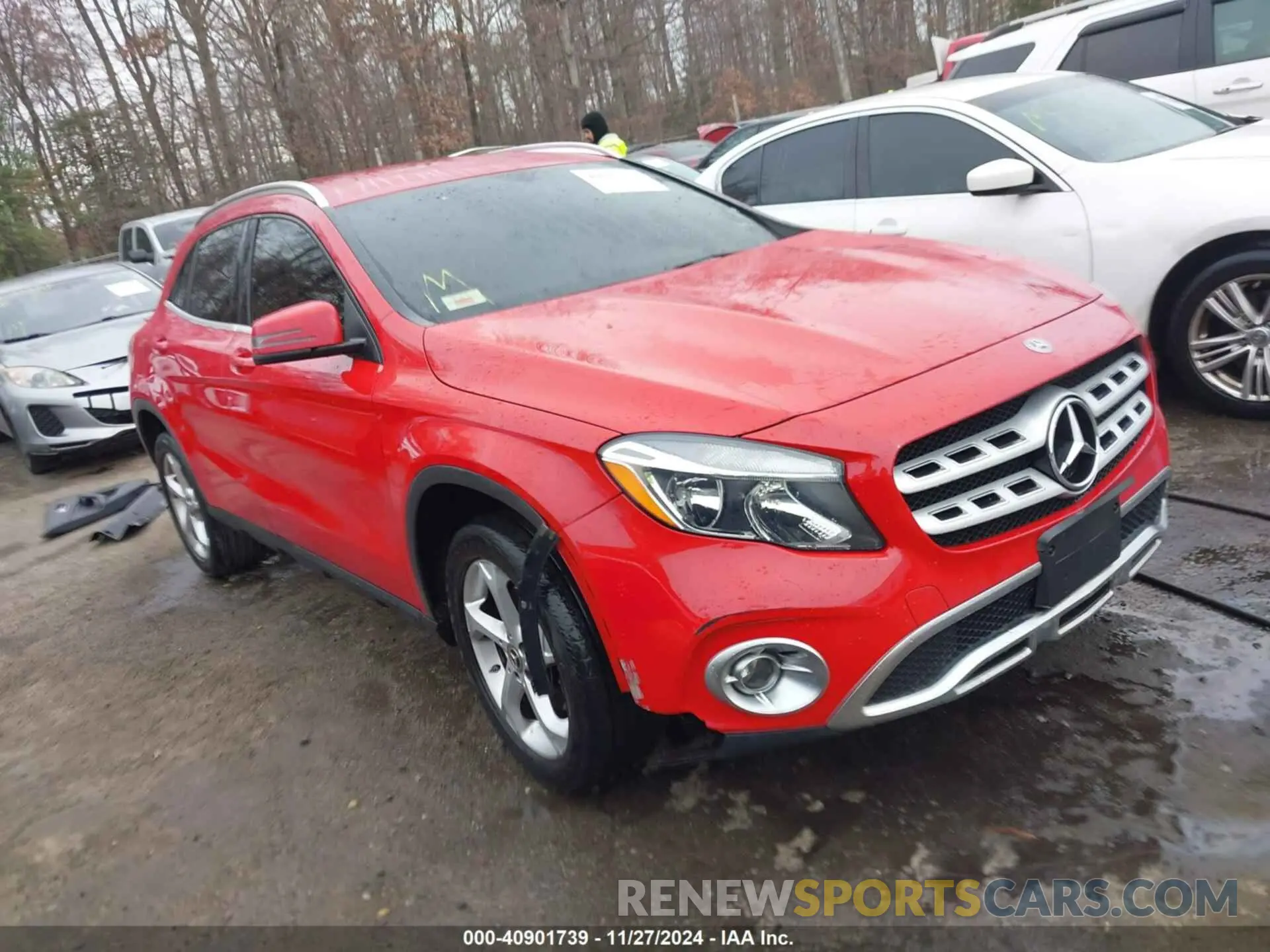 1 fotografías del automóvil dañado WDCTG4EB8LU025830 MERCEDES-BENZ GLA 250 2020