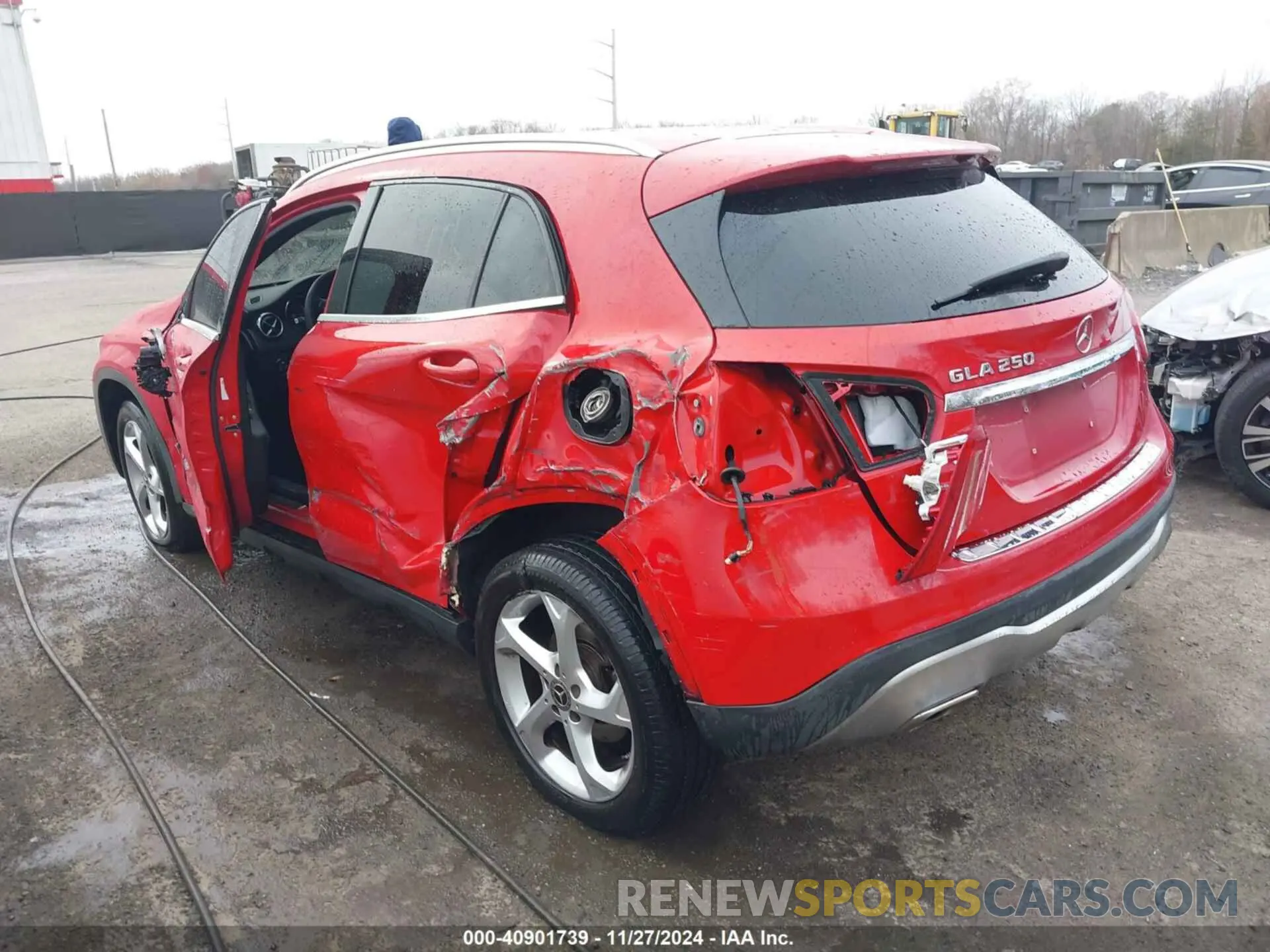 6 fotografías del automóvil dañado WDCTG4EB8LU025830 MERCEDES-BENZ GLA 250 2020