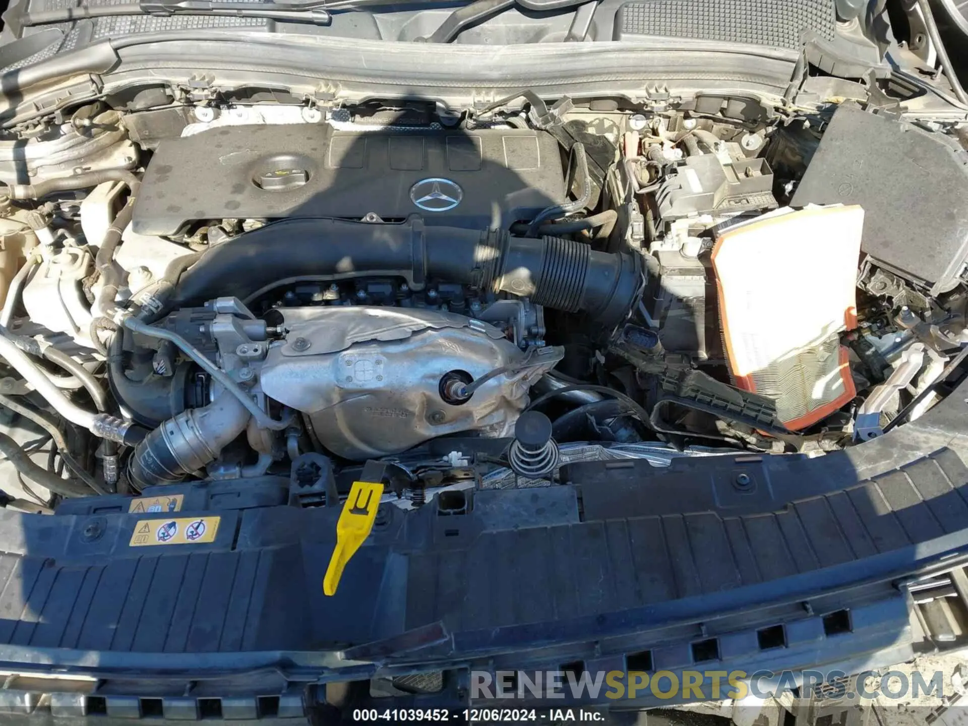 10 fotografías del automóvil dañado W1N4N4GB0MJ256391 MERCEDES-BENZ GLA 250 2021