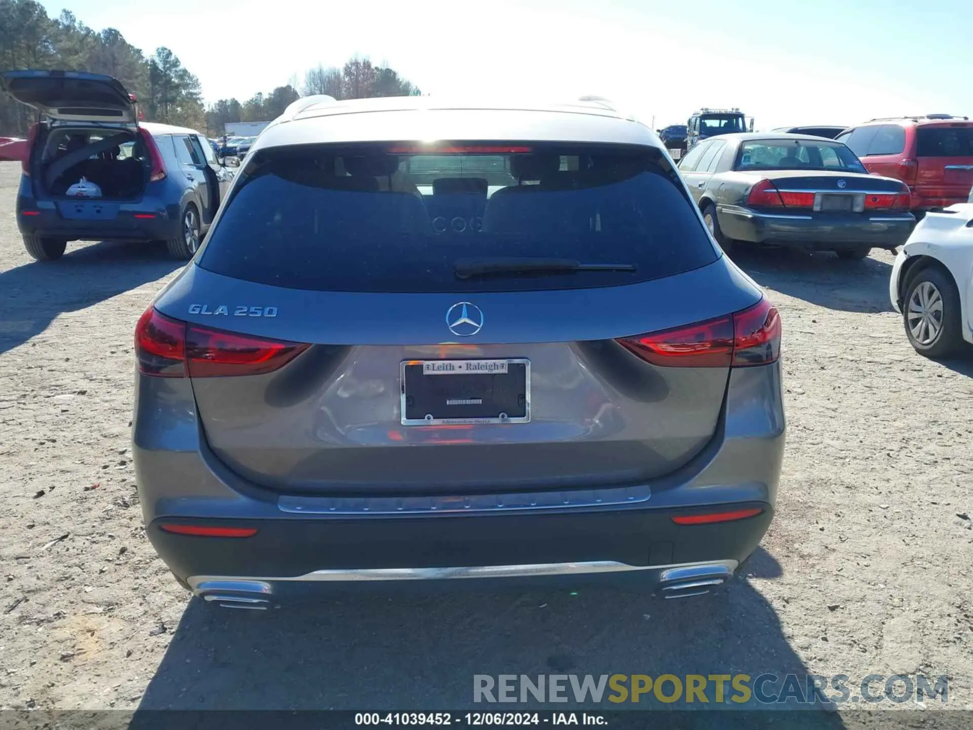 17 fotografías del automóvil dañado W1N4N4GB0MJ256391 MERCEDES-BENZ GLA 250 2021