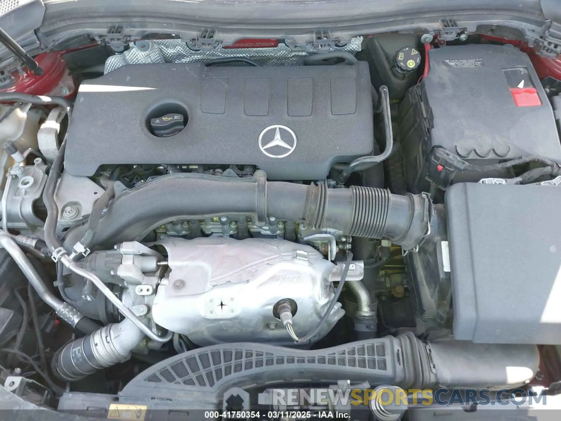 10 fotografías del automóvil dañado W1N4N4GB2MJ209699 MERCEDES-BENZ GLA 250 2021