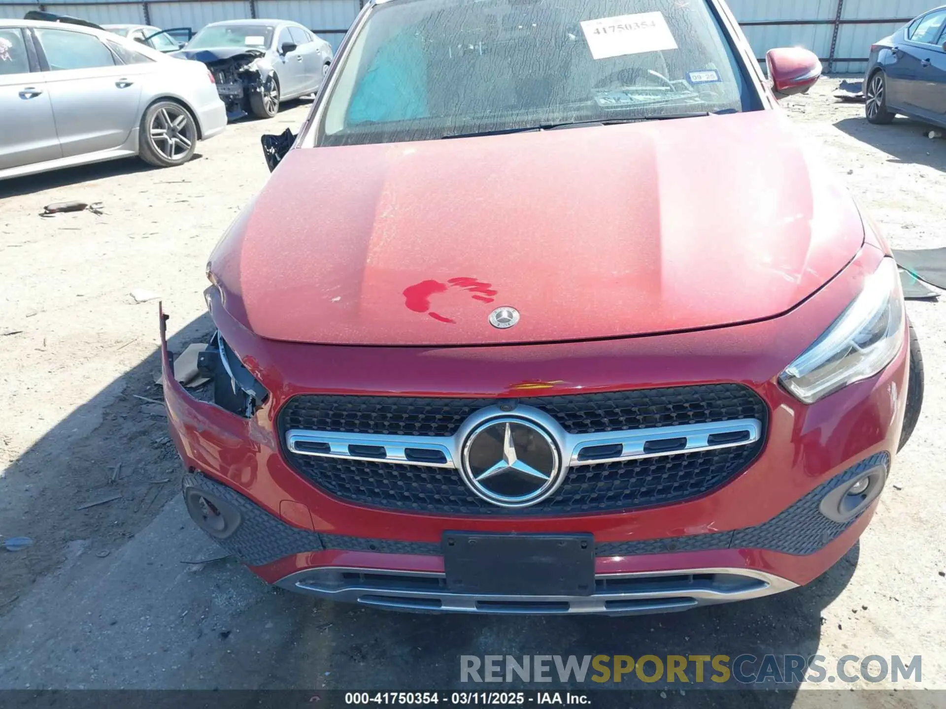 12 fotografías del automóvil dañado W1N4N4GB2MJ209699 MERCEDES-BENZ GLA 250 2021