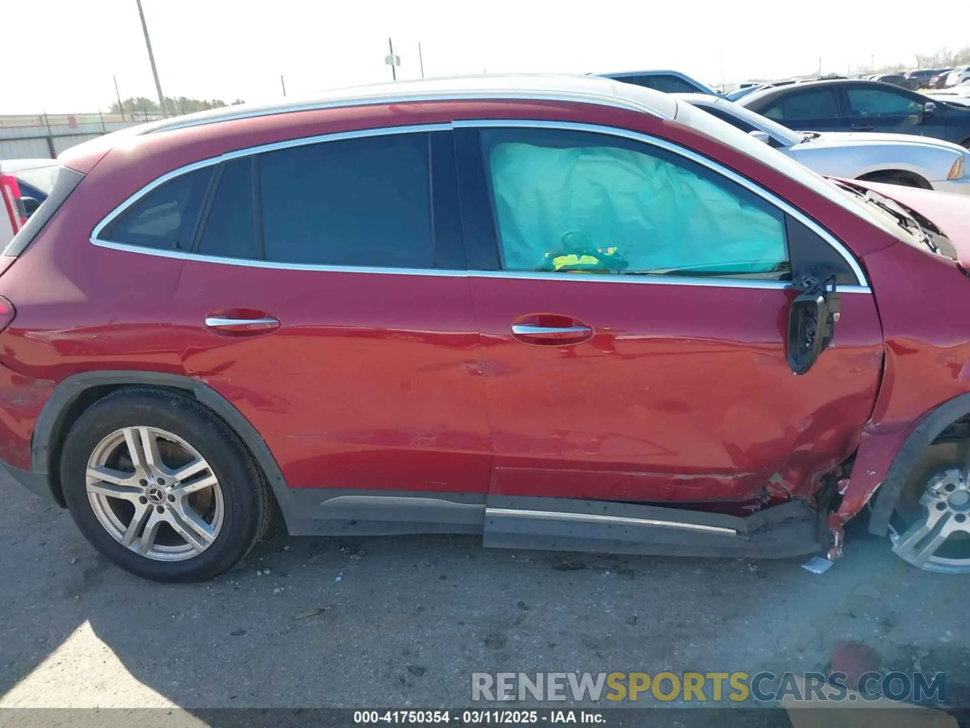 13 fotografías del automóvil dañado W1N4N4GB2MJ209699 MERCEDES-BENZ GLA 250 2021