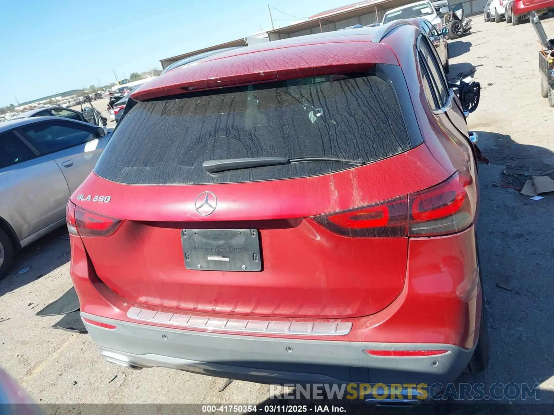 16 fotografías del automóvil dañado W1N4N4GB2MJ209699 MERCEDES-BENZ GLA 250 2021