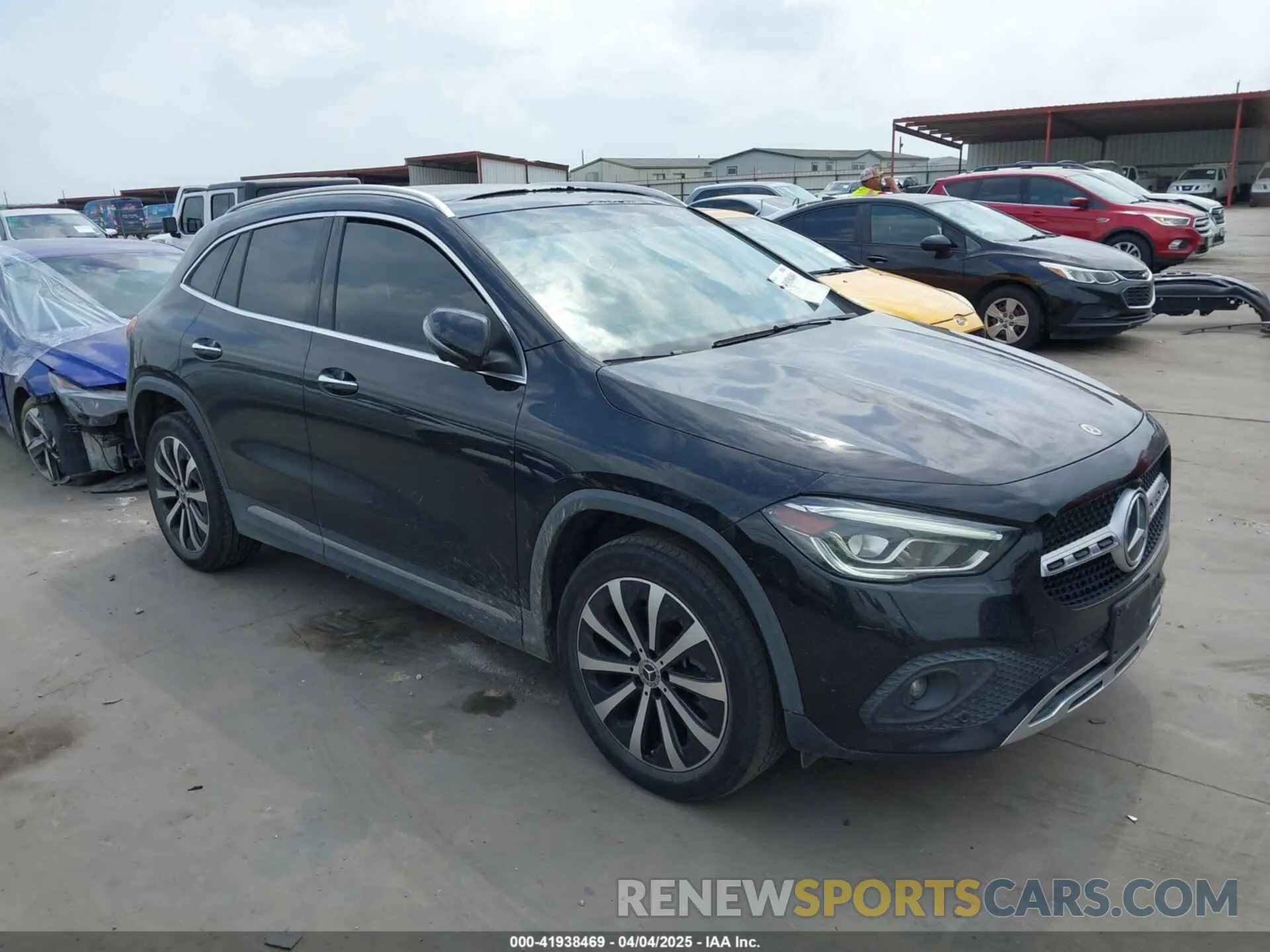 1 fotografías del automóvil dañado W1N4N4GB3MJ166183 MERCEDES-BENZ GLA 250 2021