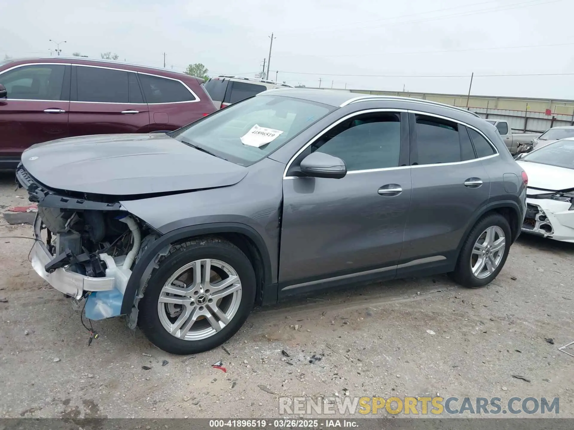 14 fotografías del automóvil dañado W1N4N4GB5MJ163060 MERCEDES-BENZ GLA 250 2021
