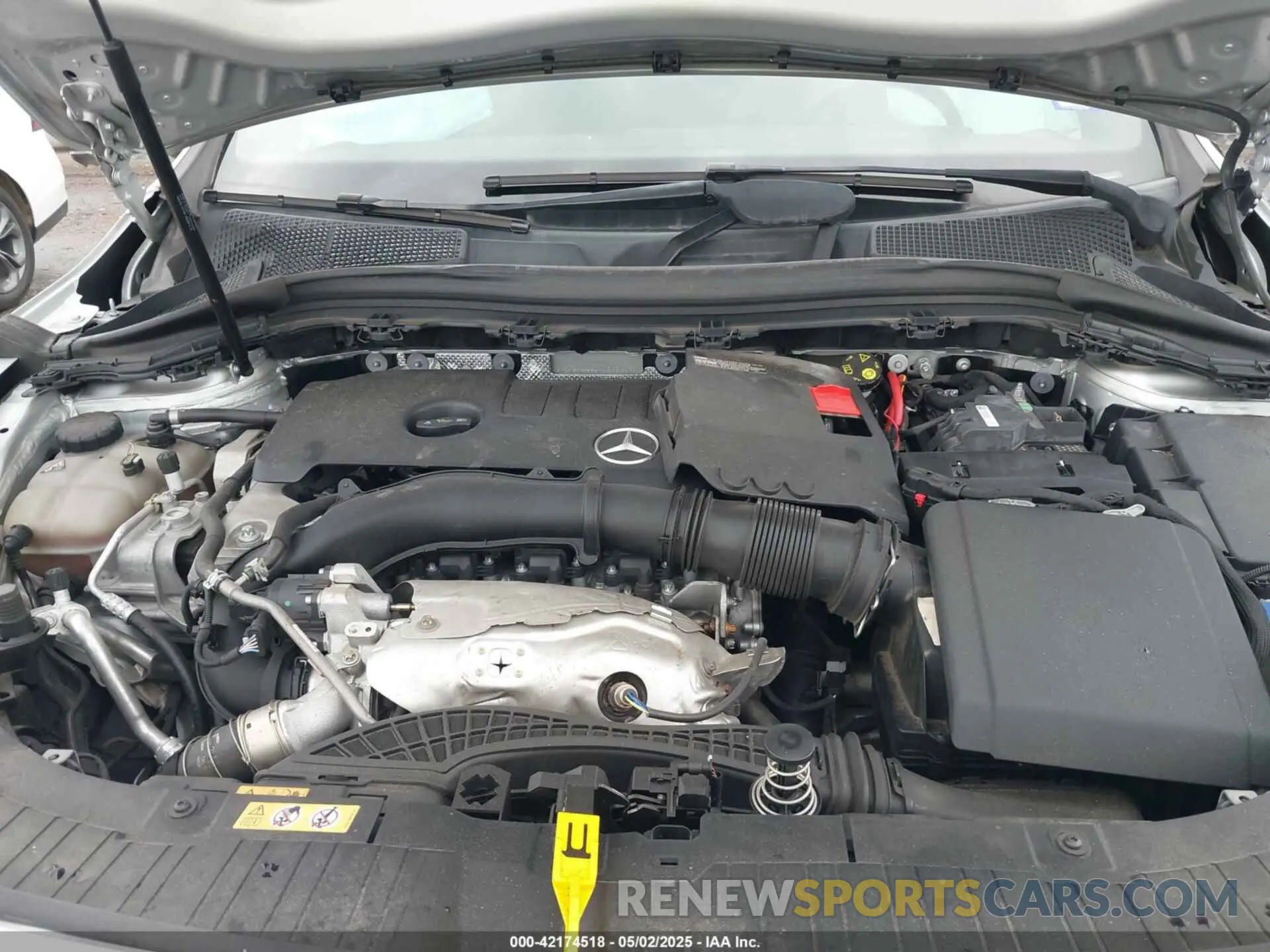 10 fotografías del automóvil dañado W1N4N4GB5MJ202097 MERCEDES-BENZ GLA 250 2021