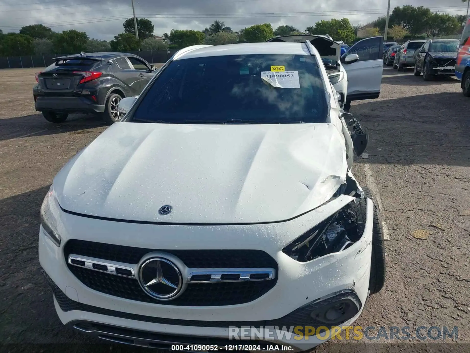 13 fotografías del automóvil dañado W1N4N4GB6MJ119715 MERCEDES-BENZ GLA 250 2021