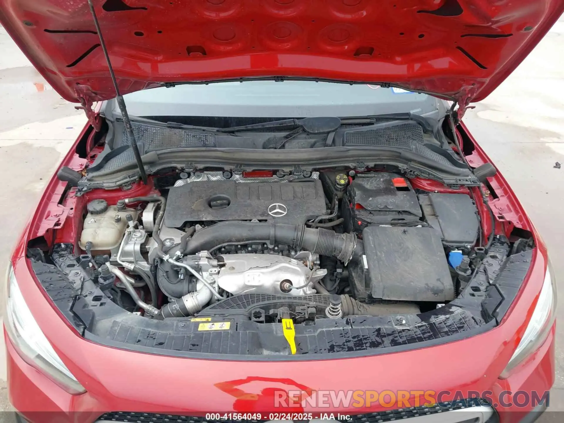 10 fotografías del automóvil dañado W1N4N4GB6MJ218518 MERCEDES-BENZ GLA 250 2021