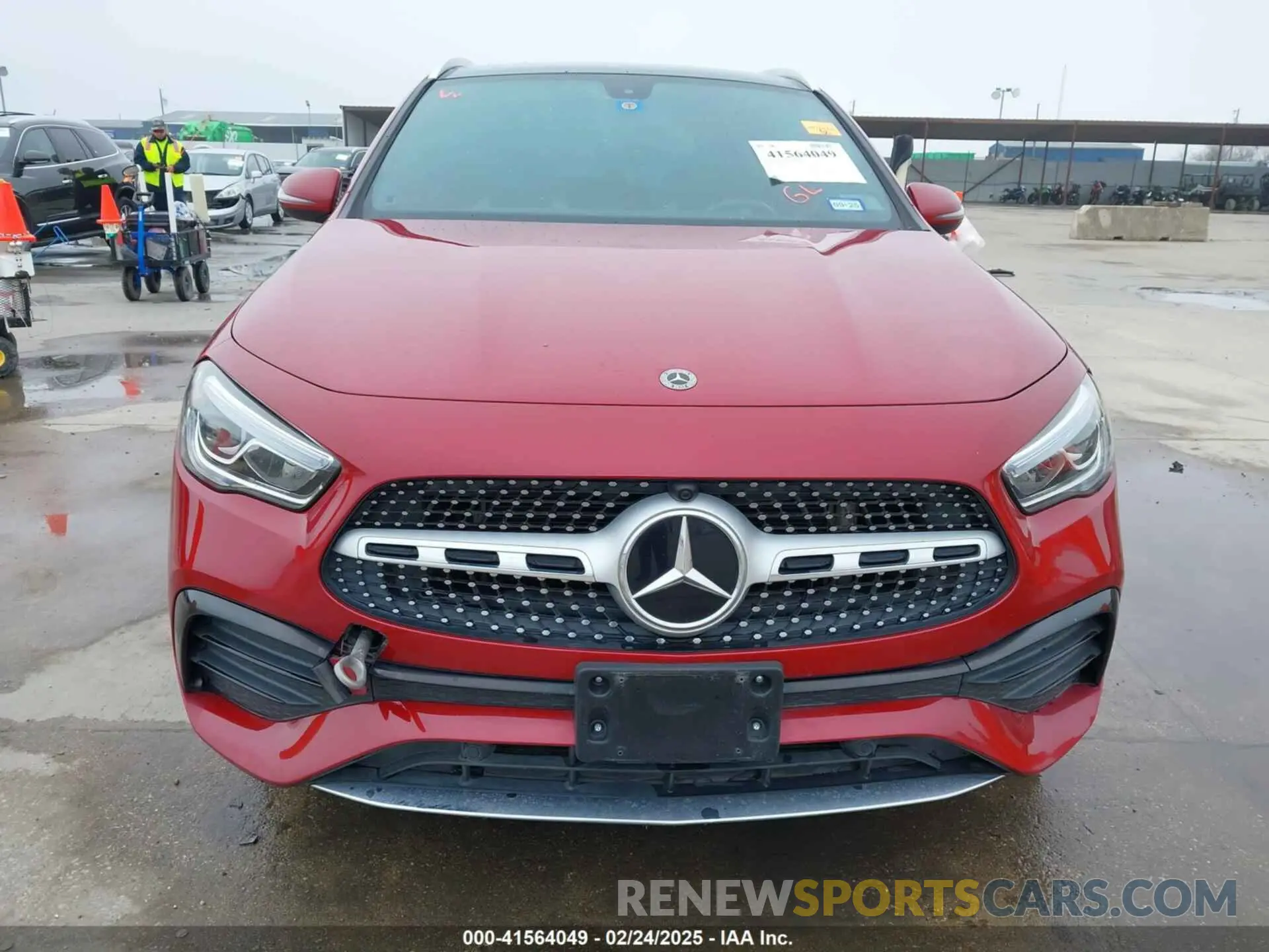12 fotografías del automóvil dañado W1N4N4GB6MJ218518 MERCEDES-BENZ GLA 250 2021