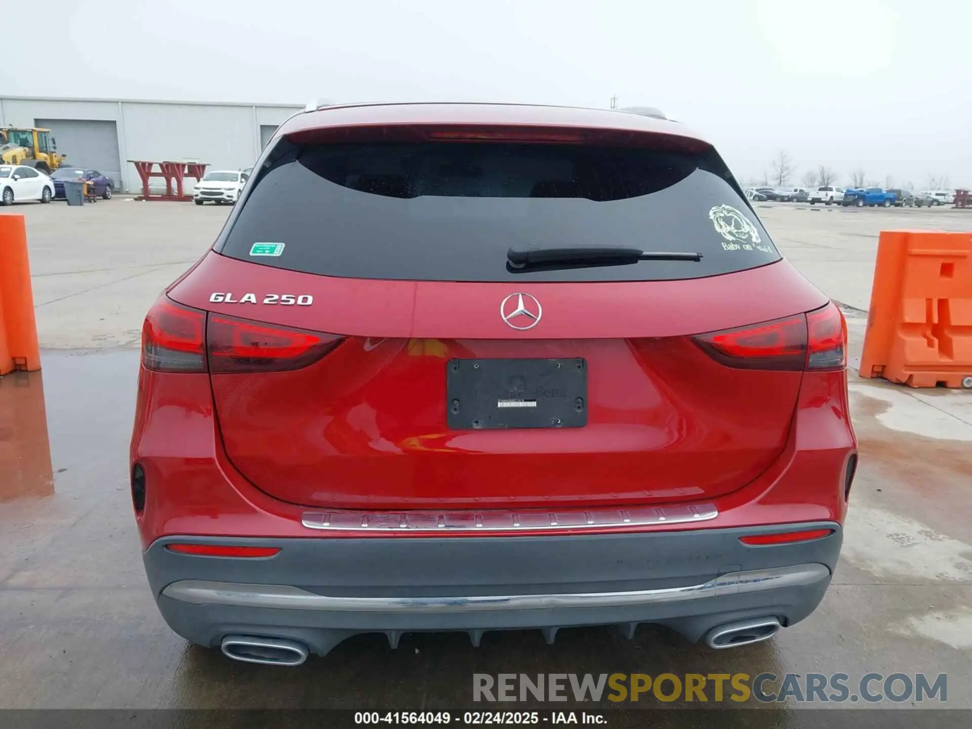16 fotografías del automóvil dañado W1N4N4GB6MJ218518 MERCEDES-BENZ GLA 250 2021