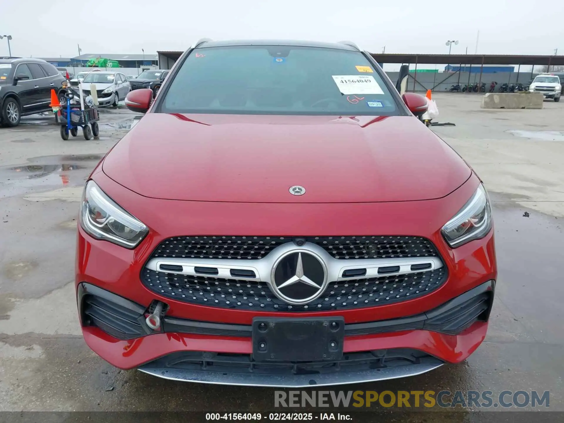 6 fotografías del automóvil dañado W1N4N4GB6MJ218518 MERCEDES-BENZ GLA 250 2021