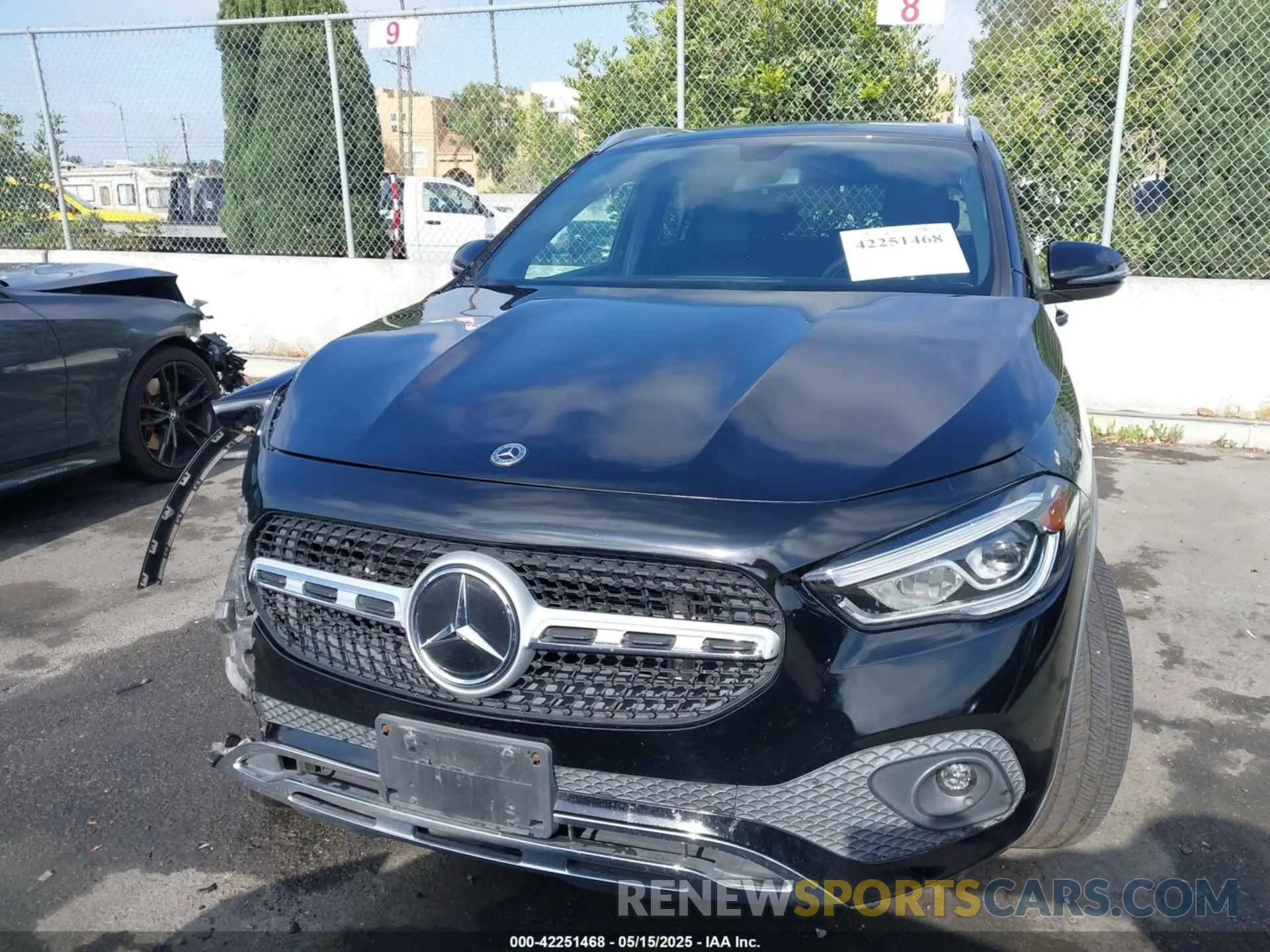 12 fotografías del automóvil dañado W1N4N4GB6MJ282039 MERCEDES-BENZ GLA 250 2021