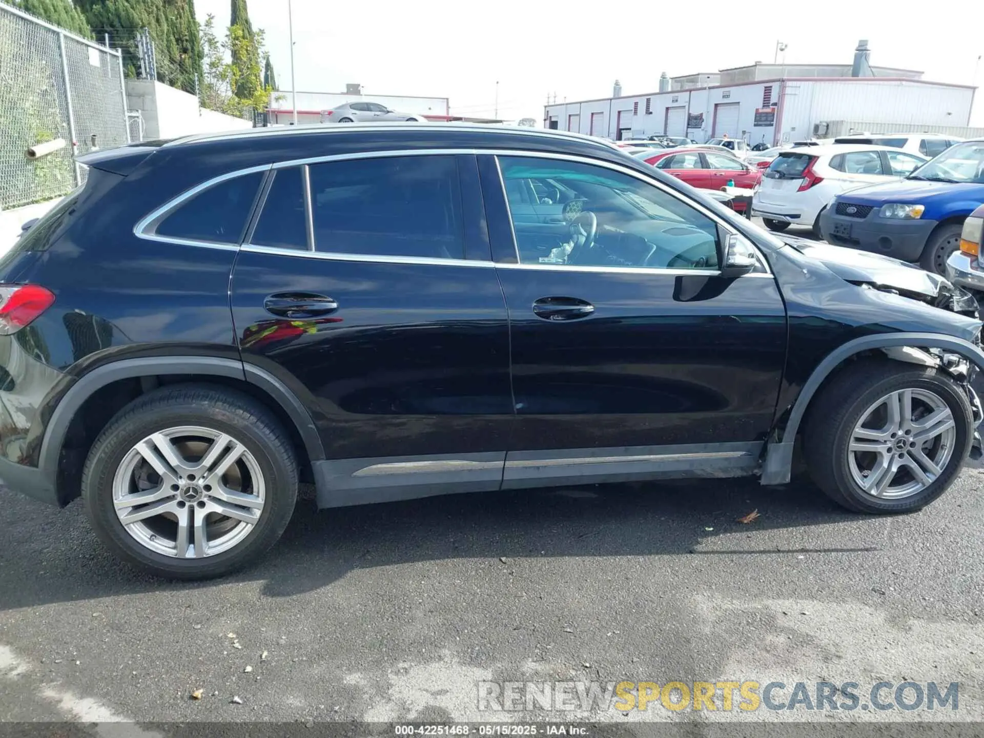 13 fotografías del automóvil dañado W1N4N4GB6MJ282039 MERCEDES-BENZ GLA 250 2021