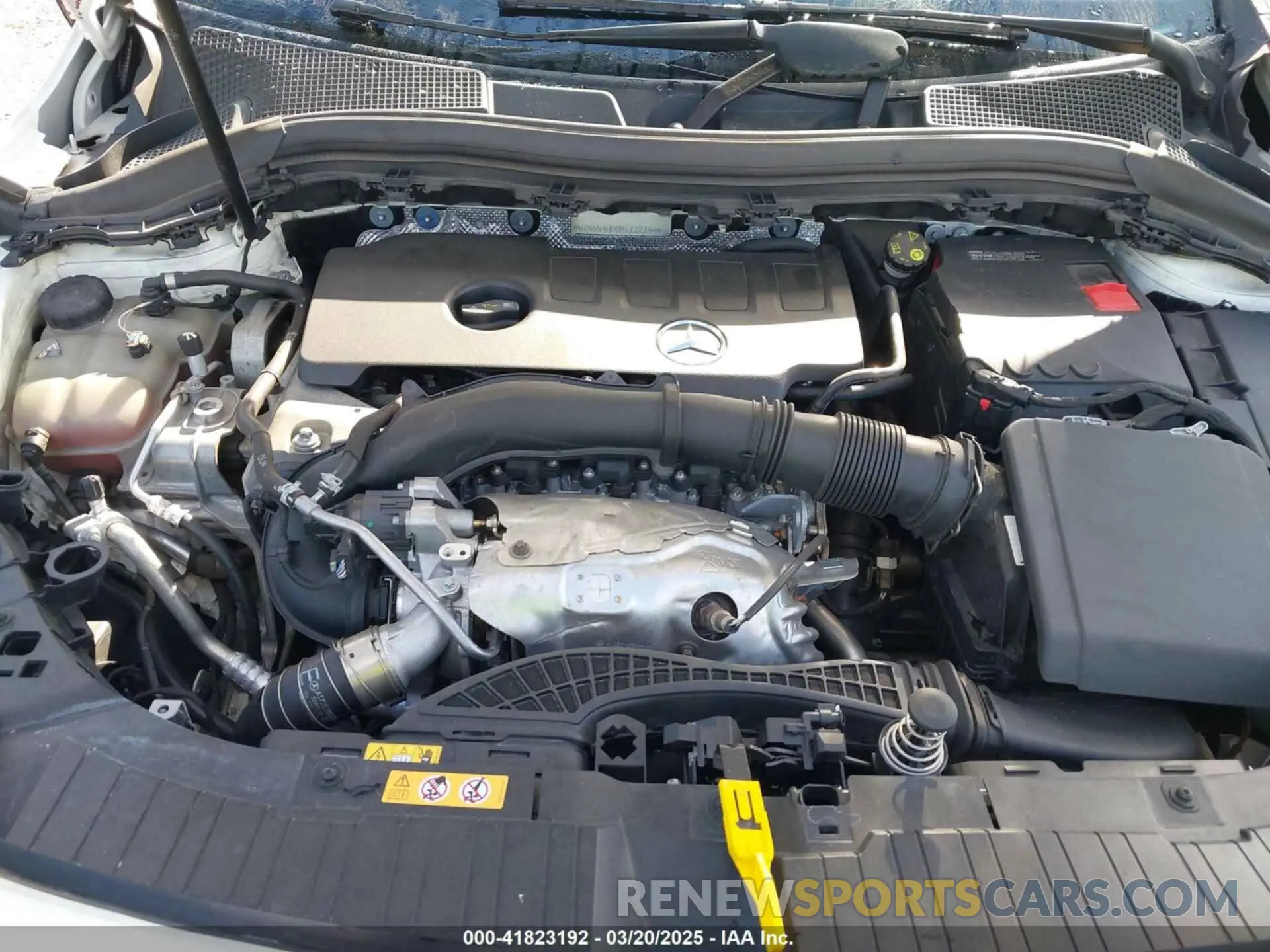 10 fotografías del automóvil dañado W1N4N4HB0MJ112144 MERCEDES-BENZ GLA 250 2021