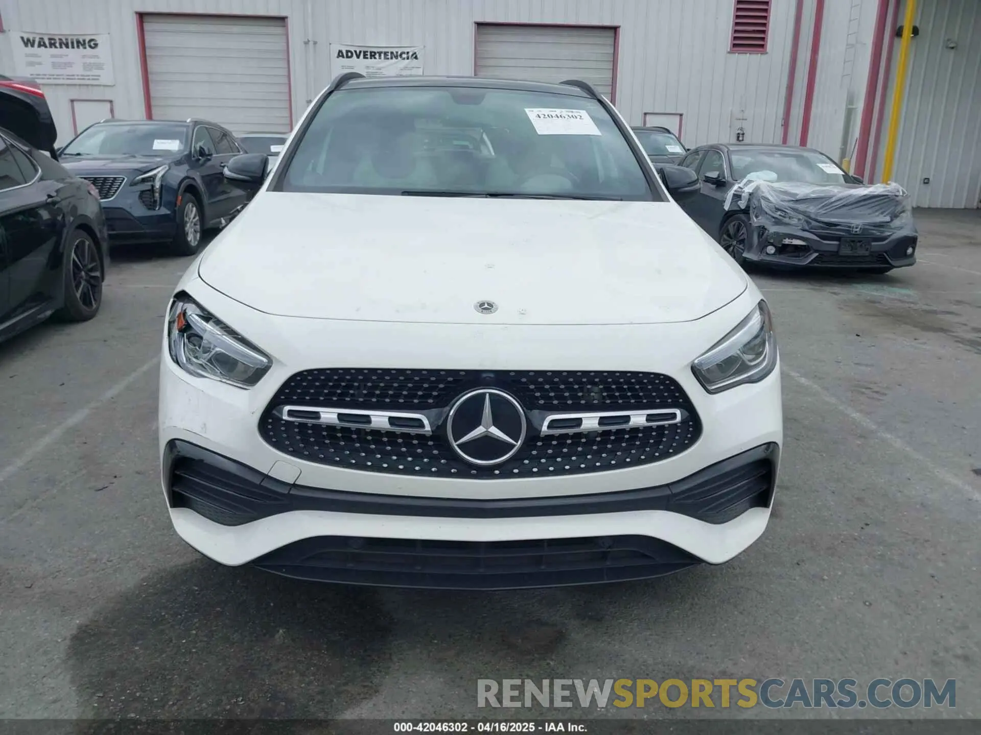 12 fotografías del automóvil dañado W1N4N4HB0MJ189435 MERCEDES-BENZ GLA 250 2021