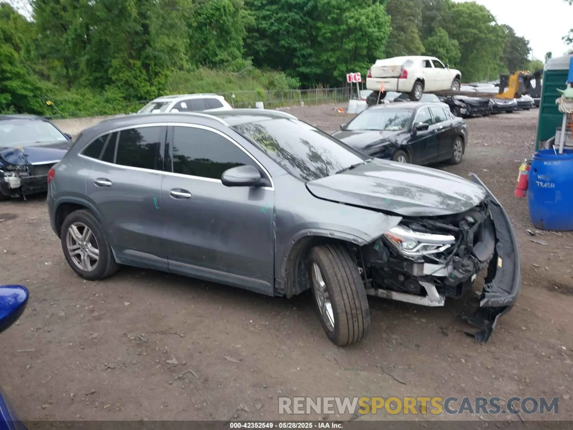 13 fotografías del automóvil dañado W1N4N4HB0MJ235877 MERCEDES-BENZ GLA 250 2021