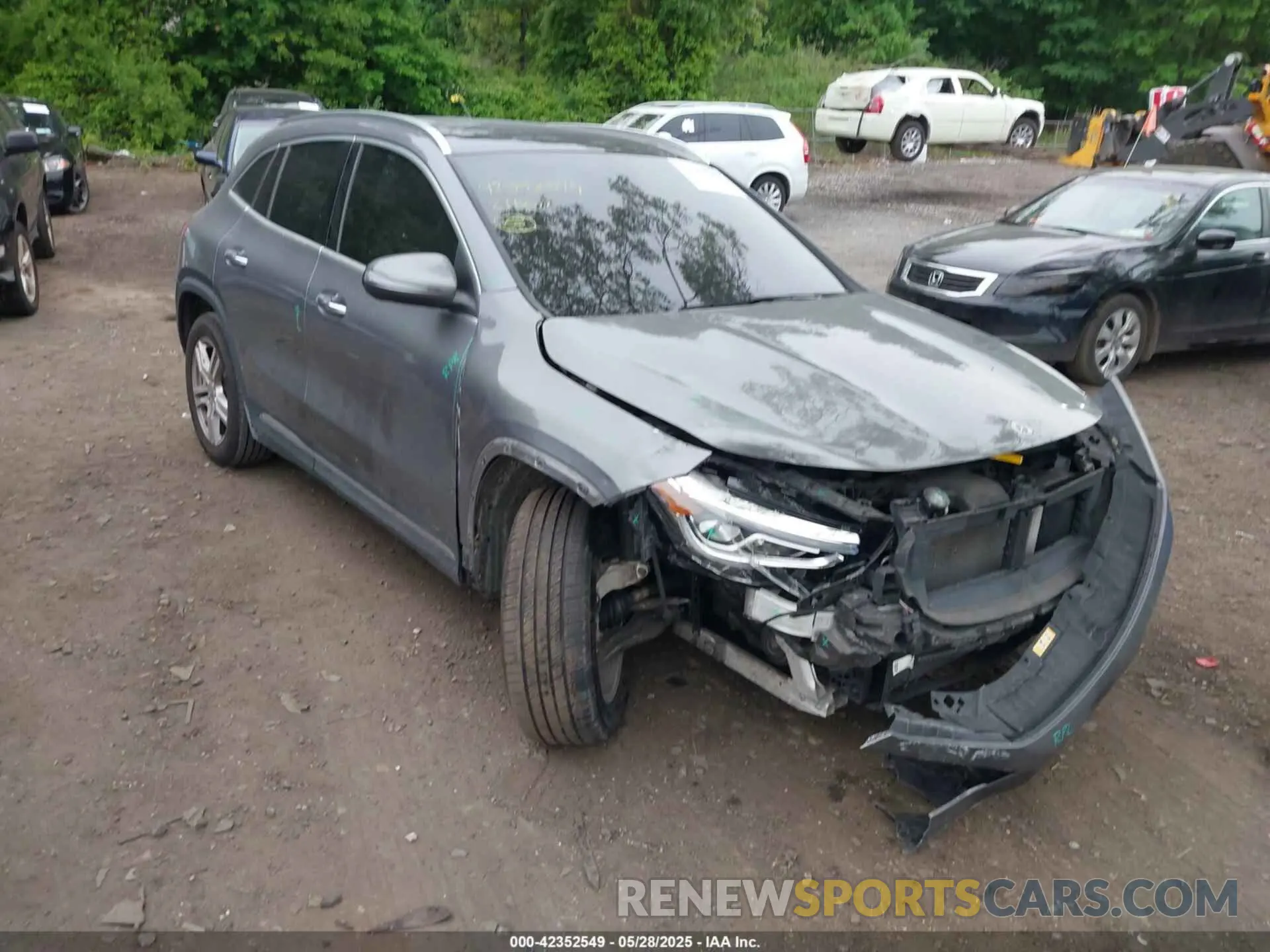 6 fotografías del automóvil dañado W1N4N4HB0MJ235877 MERCEDES-BENZ GLA 250 2021