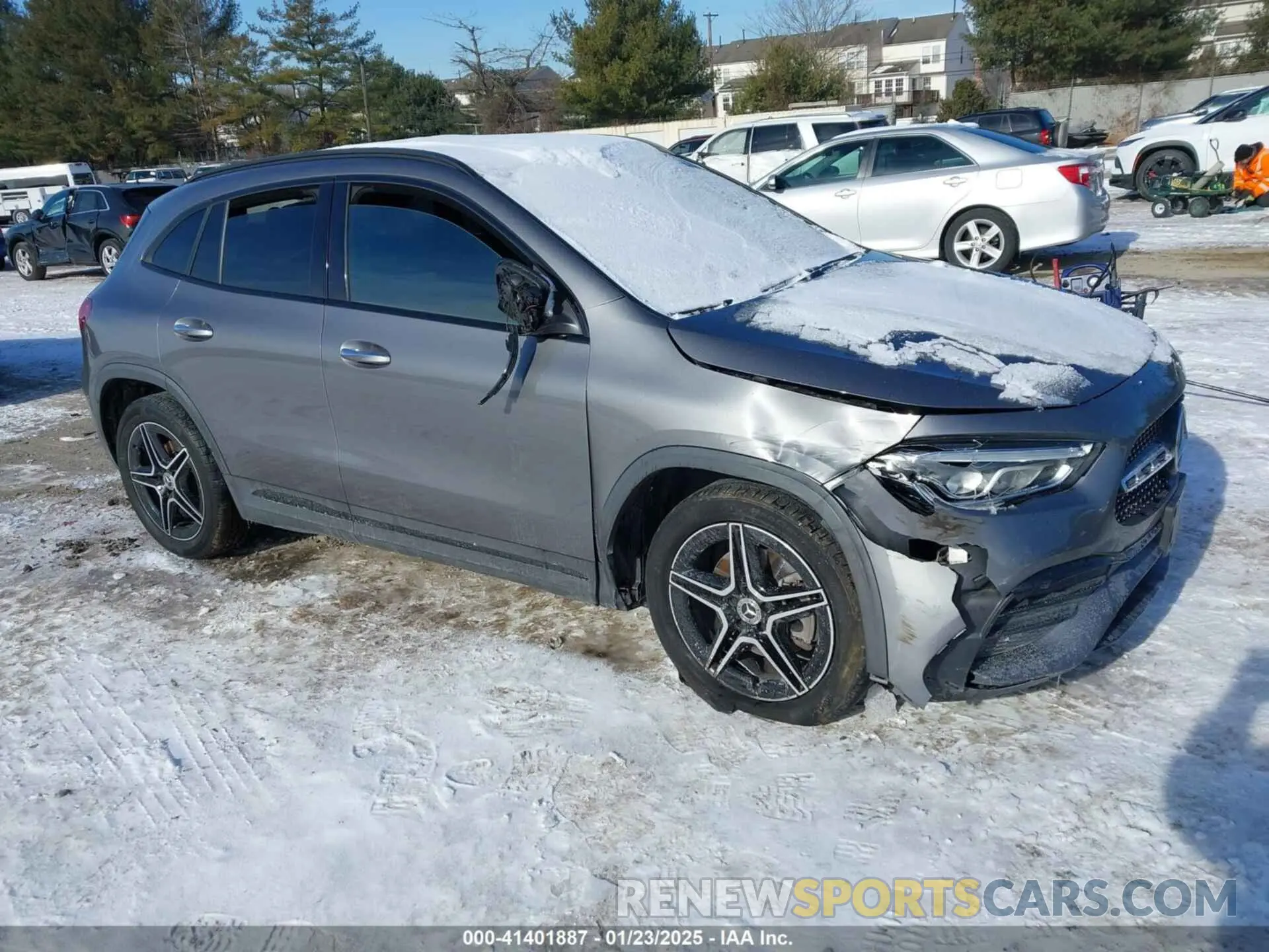 1 fotografías del automóvil dañado W1N4N4HB0MJ254008 MERCEDES-BENZ GLA 250 2021