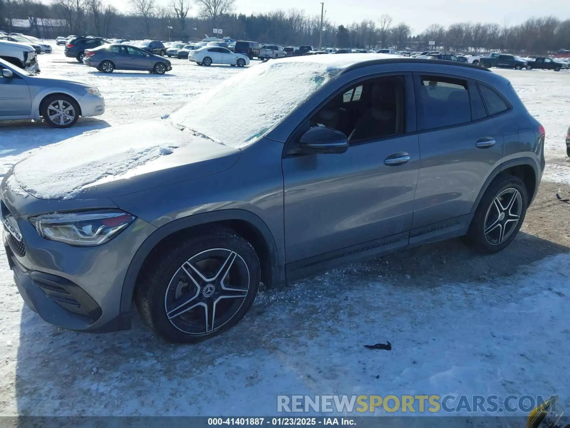 2 fotografías del automóvil dañado W1N4N4HB0MJ254008 MERCEDES-BENZ GLA 250 2021