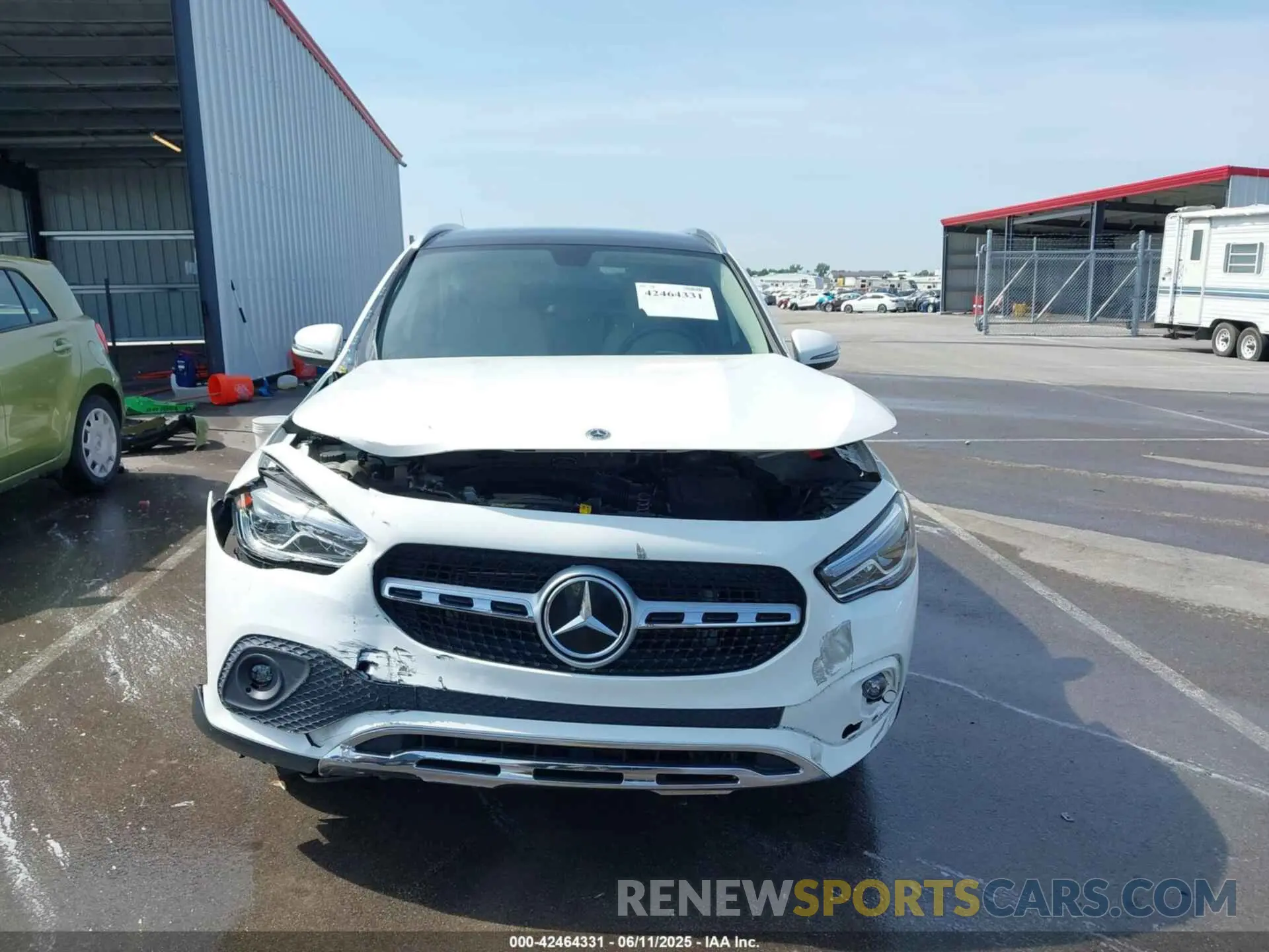 12 fotografías del automóvil dañado W1N4N4HB1MJ263039 MERCEDES-BENZ GLA 250 2021
