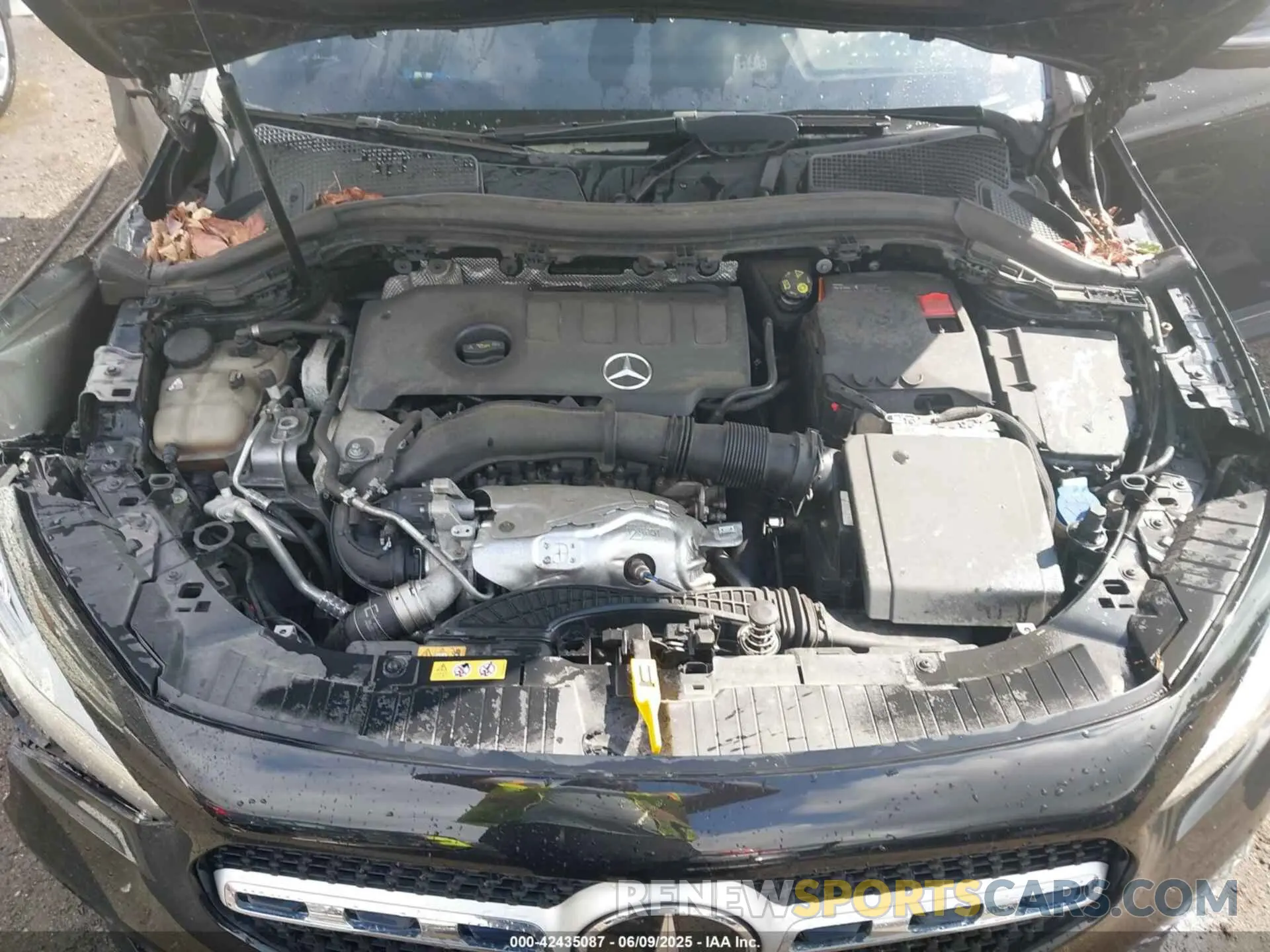 10 fotografías del automóvil dañado W1N4N4HB2MJ274406 MERCEDES-BENZ GLA 250 2021