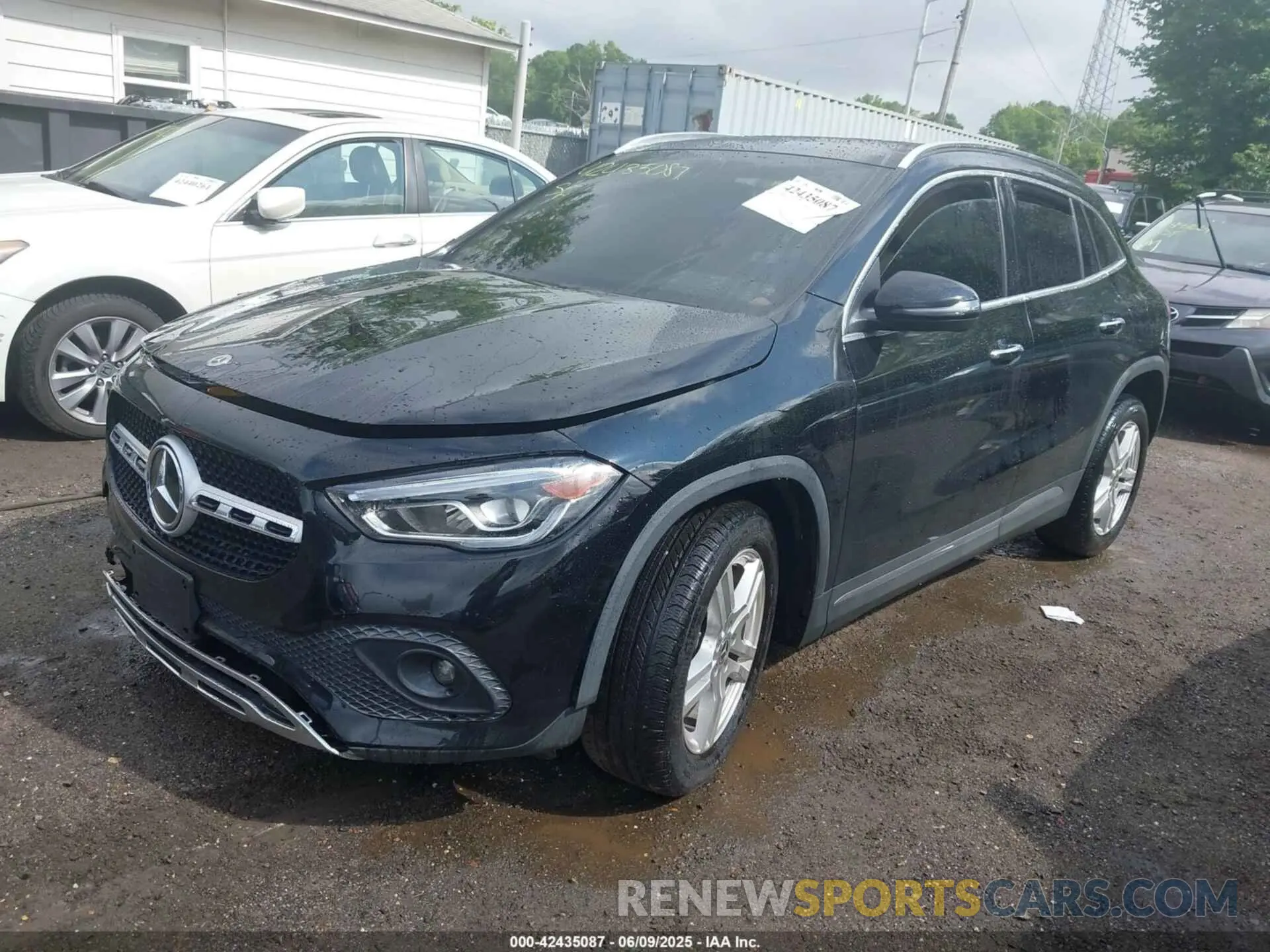 2 fotografías del automóvil dañado W1N4N4HB2MJ274406 MERCEDES-BENZ GLA 250 2021