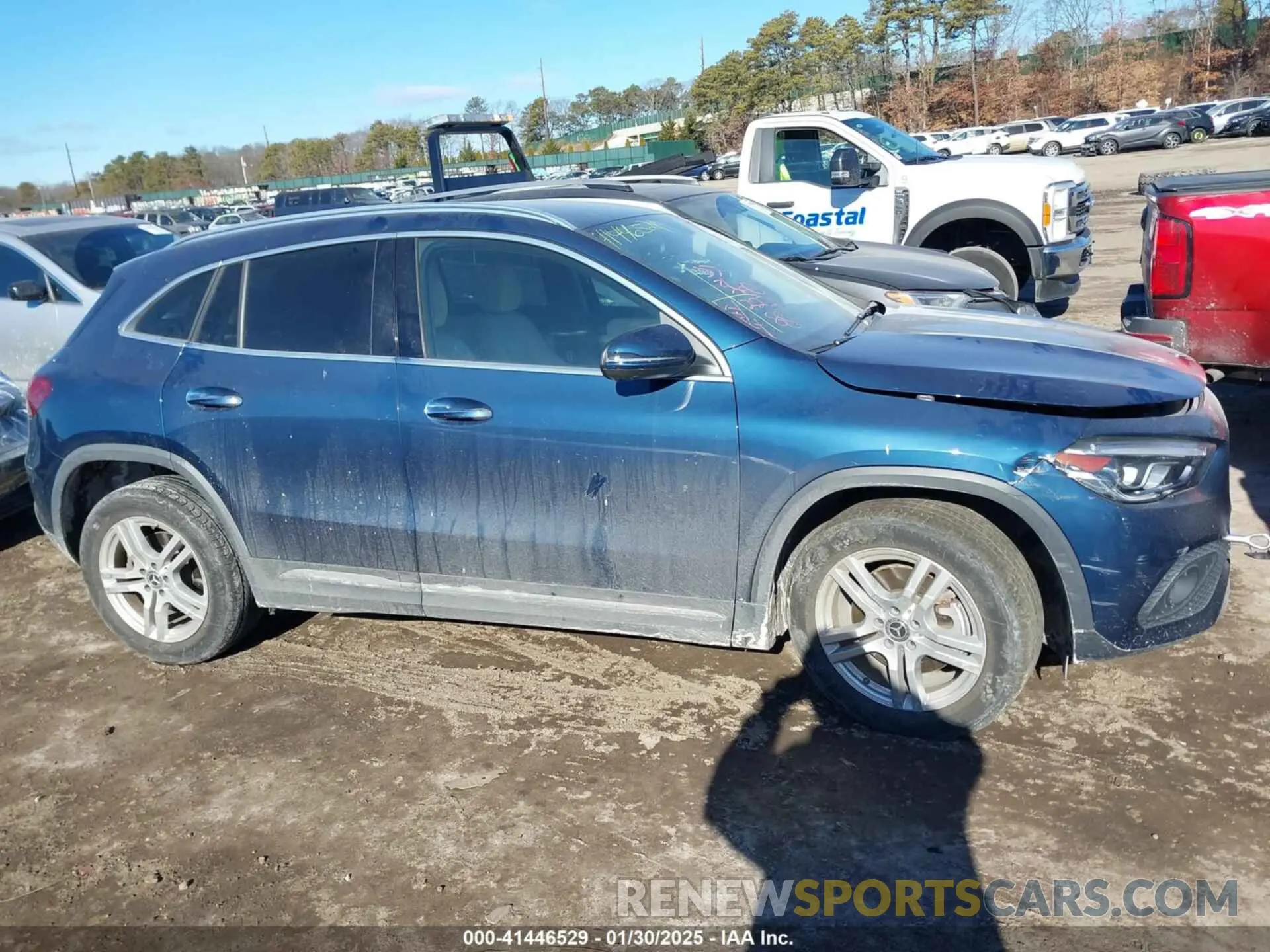 13 fotografías del automóvil dañado W1N4N4HB2MJ277211 MERCEDES-BENZ GLA 250 2021