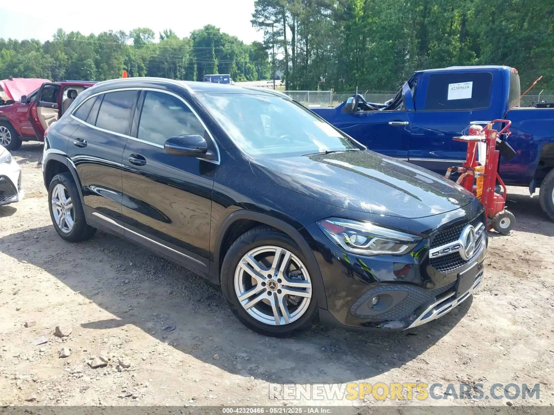 1 fotografías del automóvil dañado W1N4N4HB3MJ153870 MERCEDES-BENZ GLA 250 2021