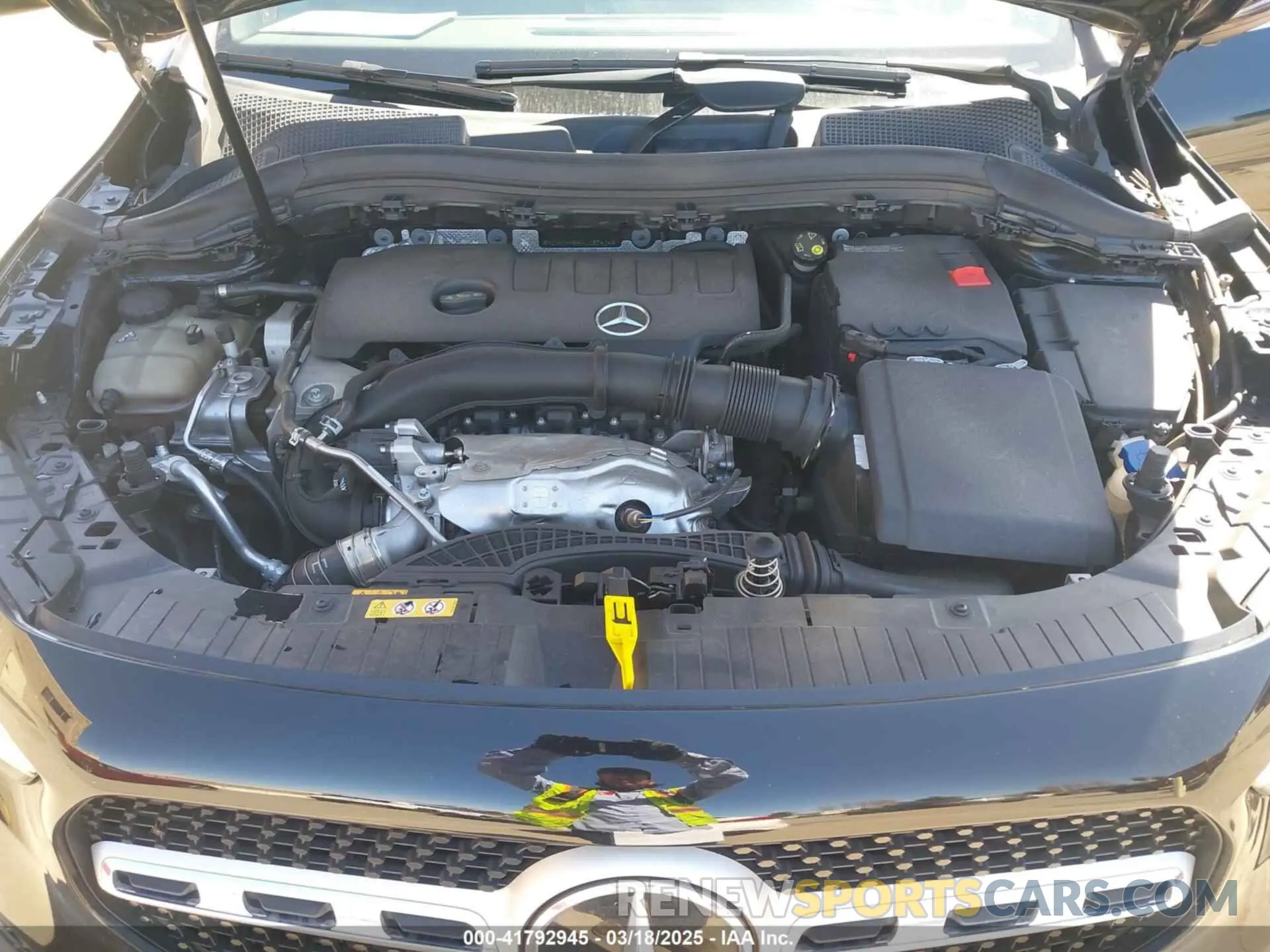 10 fotografías del automóvil dañado W1N4N4HB4MJ187414 MERCEDES-BENZ GLA 250 2021