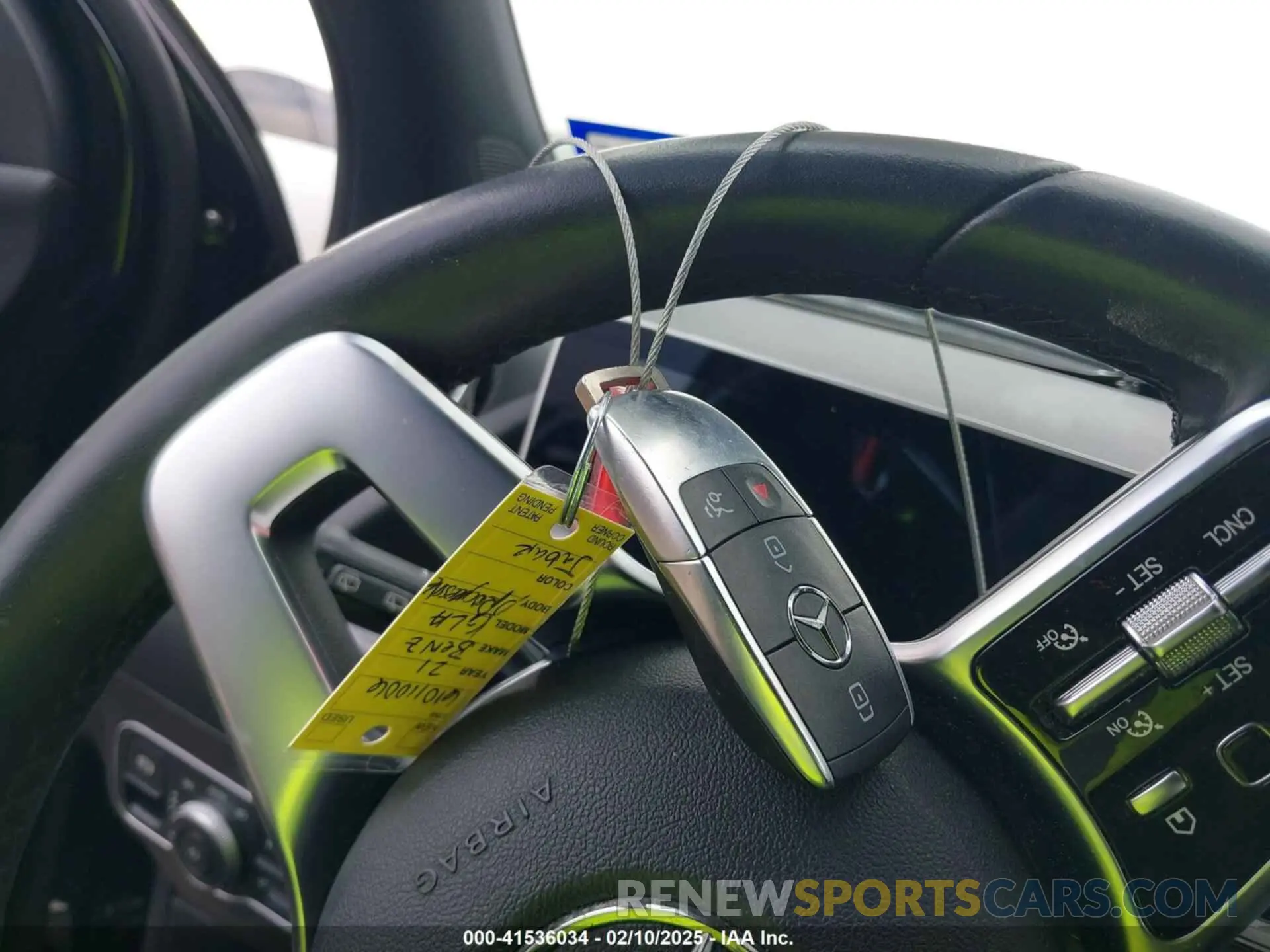 11 fotografías del automóvil dañado W1N4N4HB4MJ189101 MERCEDES-BENZ GLA 250 2021