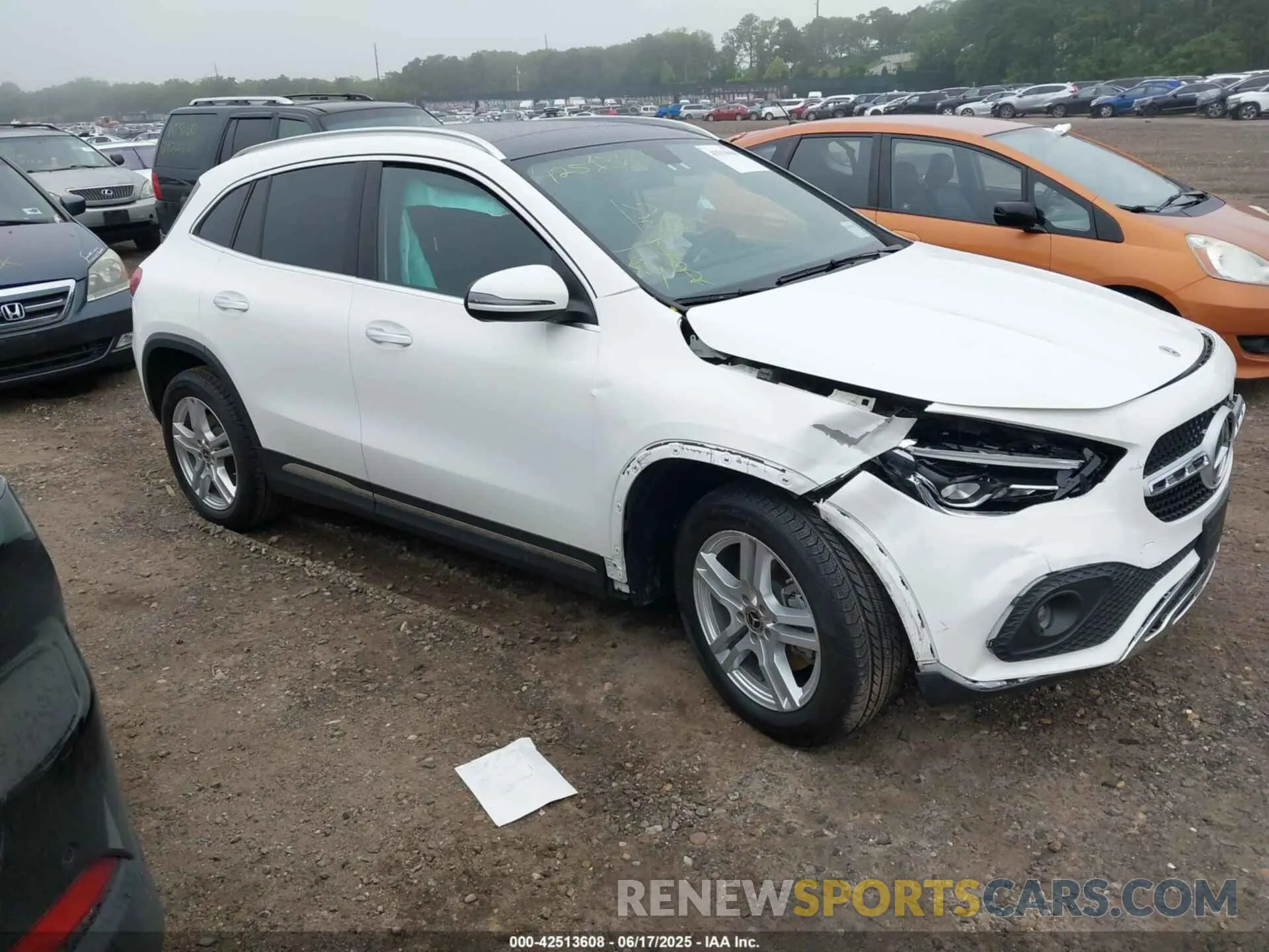 1 fotografías del automóvil dañado W1N4N4HB4MJ265366 MERCEDES-BENZ GLA 250 2021