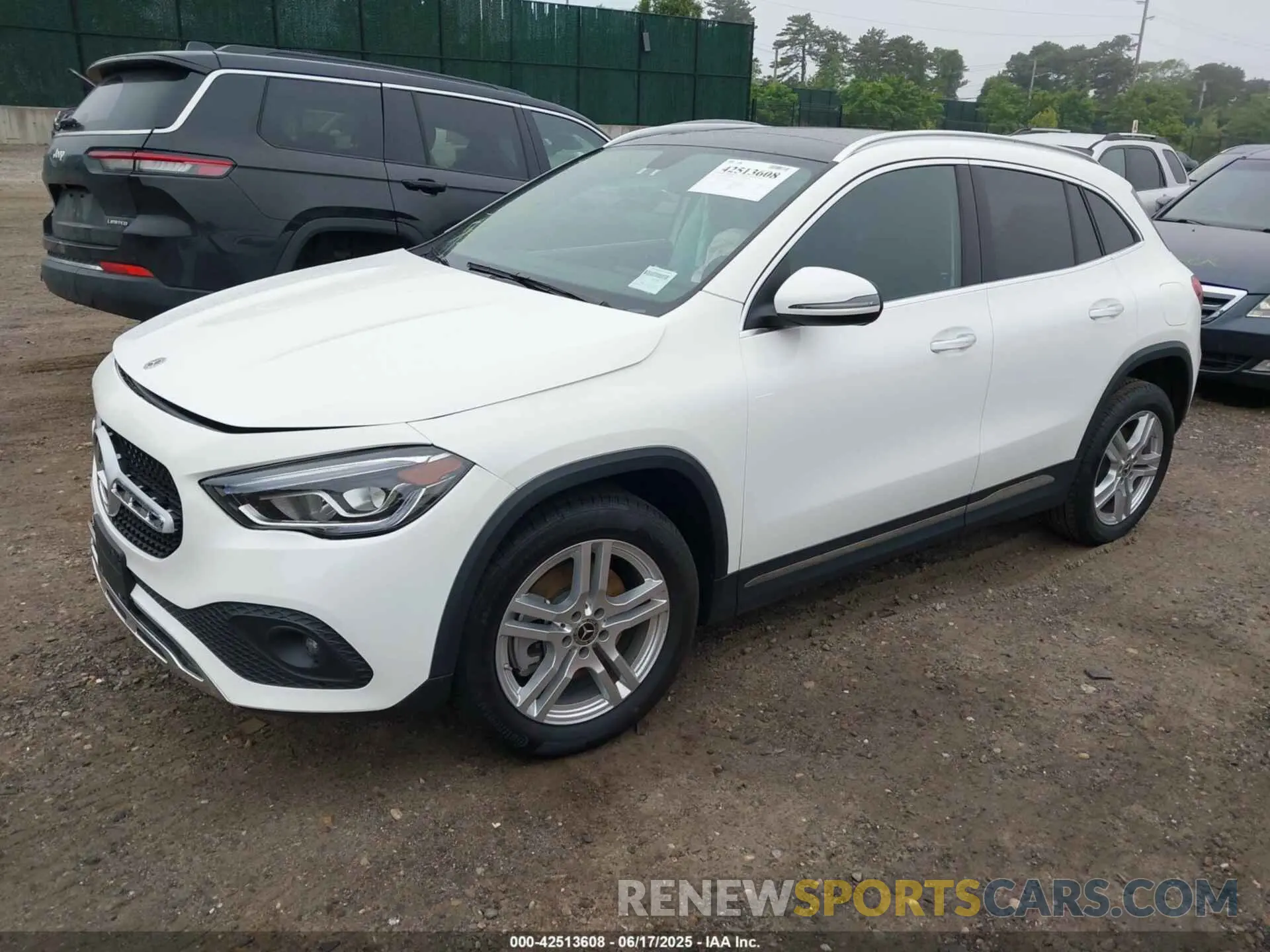 2 fotografías del automóvil dañado W1N4N4HB4MJ265366 MERCEDES-BENZ GLA 250 2021