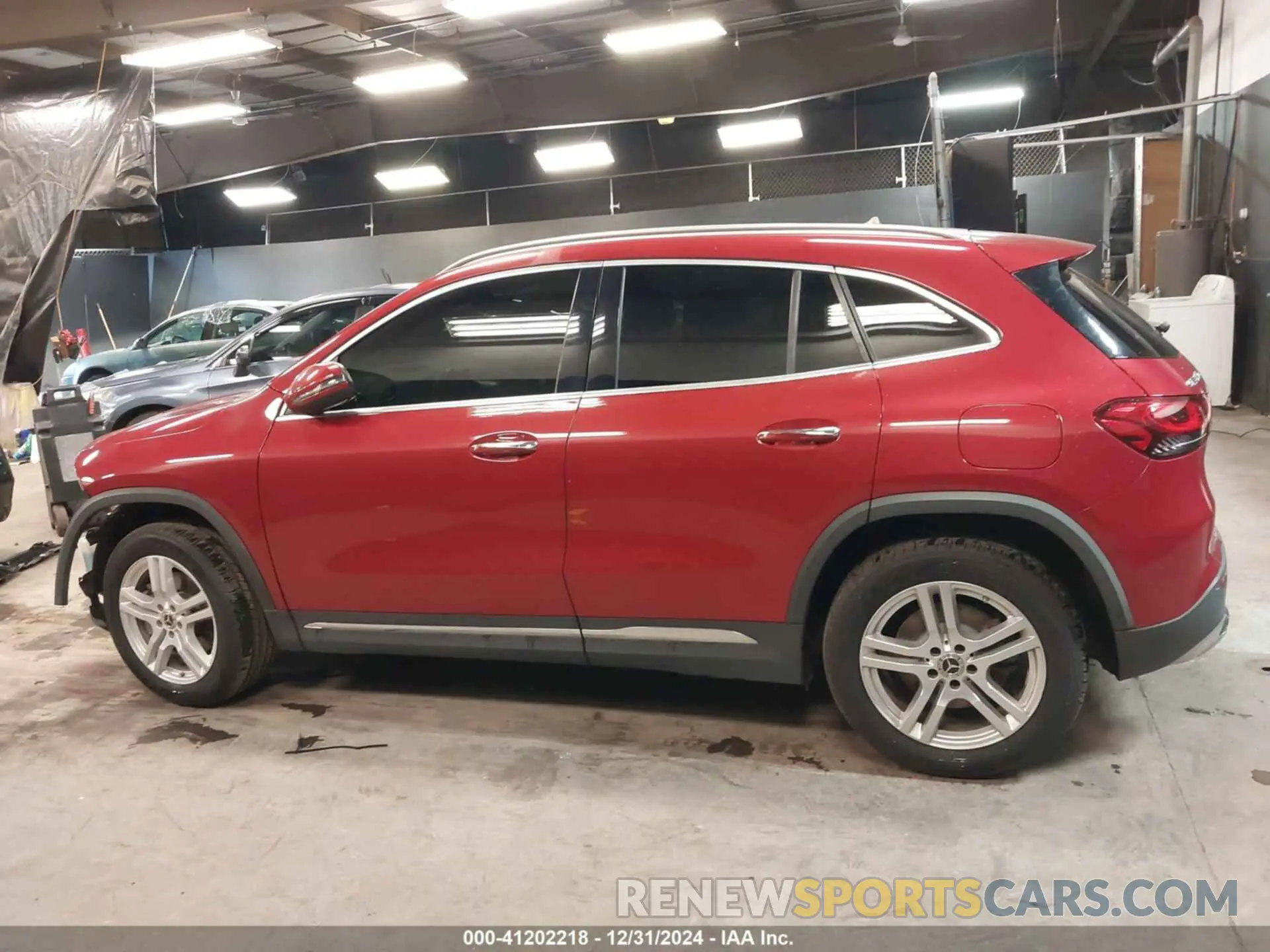 15 fotografías del automóvil dañado W1N4N4HB6MJ195045 MERCEDES-BENZ GLA 250 2021