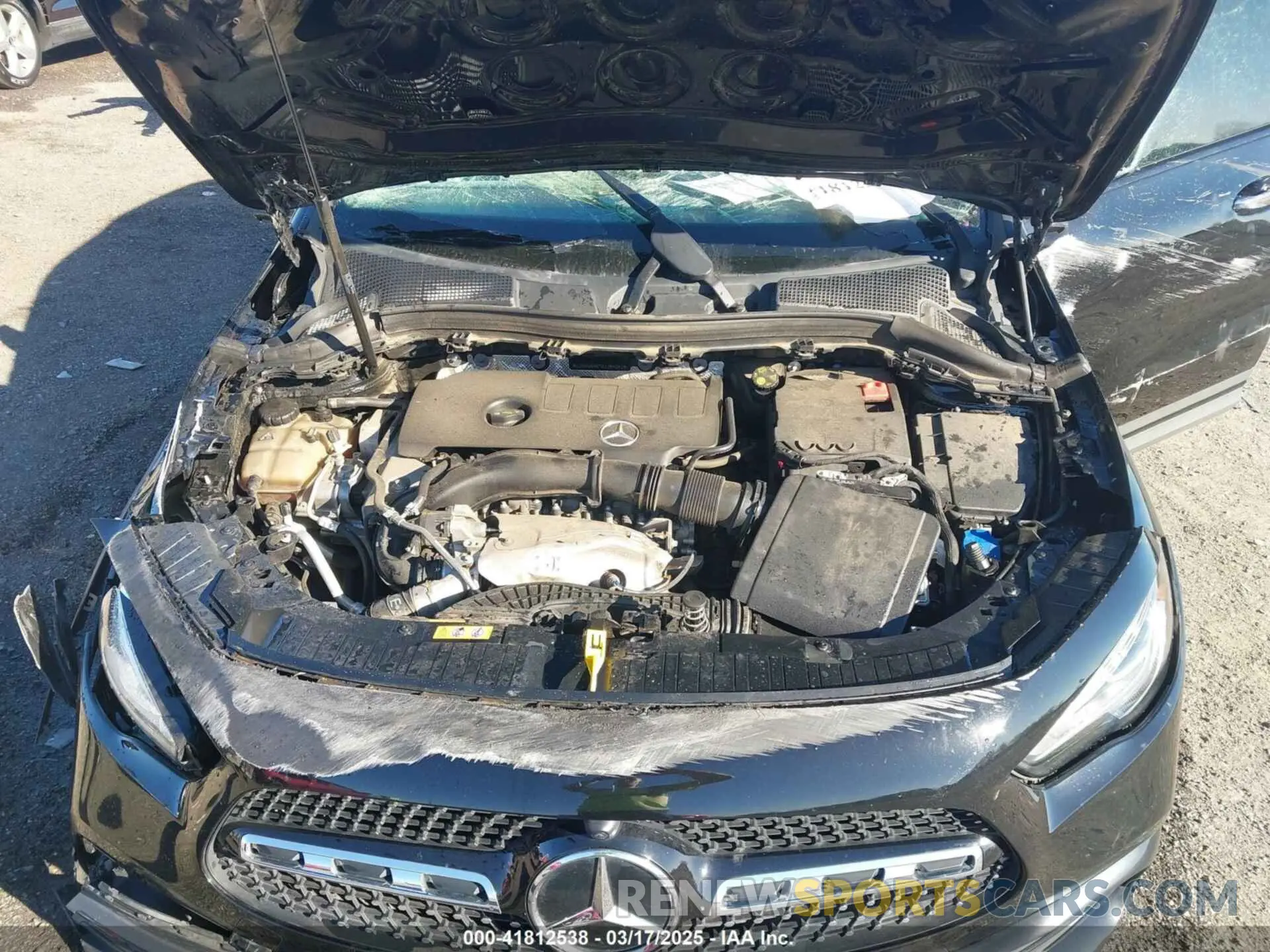 10 fotografías del automóvil dañado W1N4N4HB7MJ184961 MERCEDES-BENZ GLA 250 2021