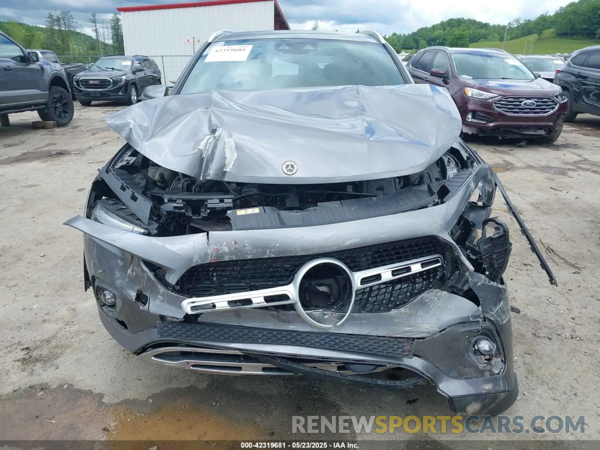 6 fotografías del automóvil dañado W1N4N4HB8MJ204327 MERCEDES-BENZ GLA 250 2021