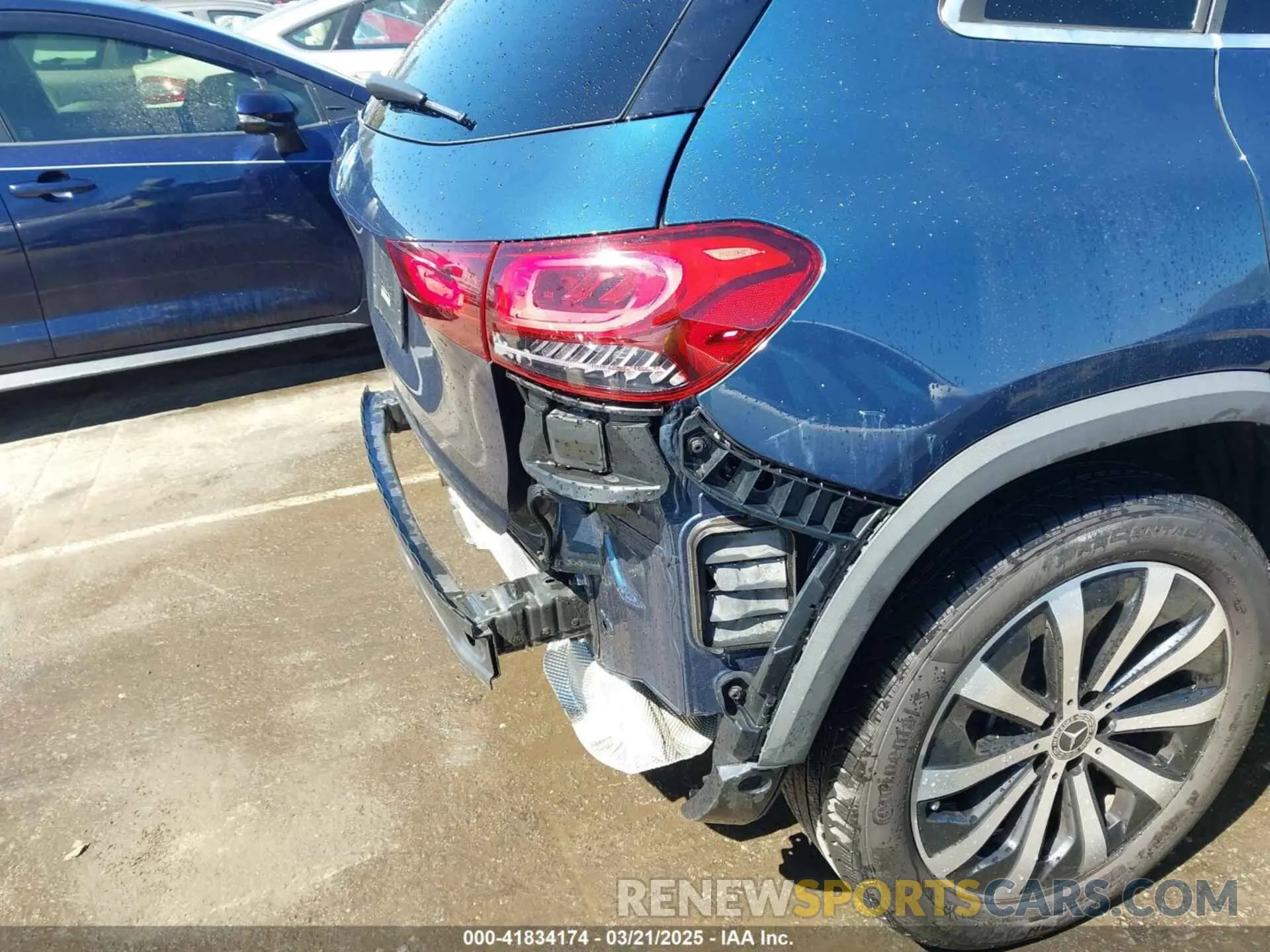 20 fotografías del automóvil dañado W1N4N4GB3NJ326127 MERCEDES-BENZ GLA 250 2022