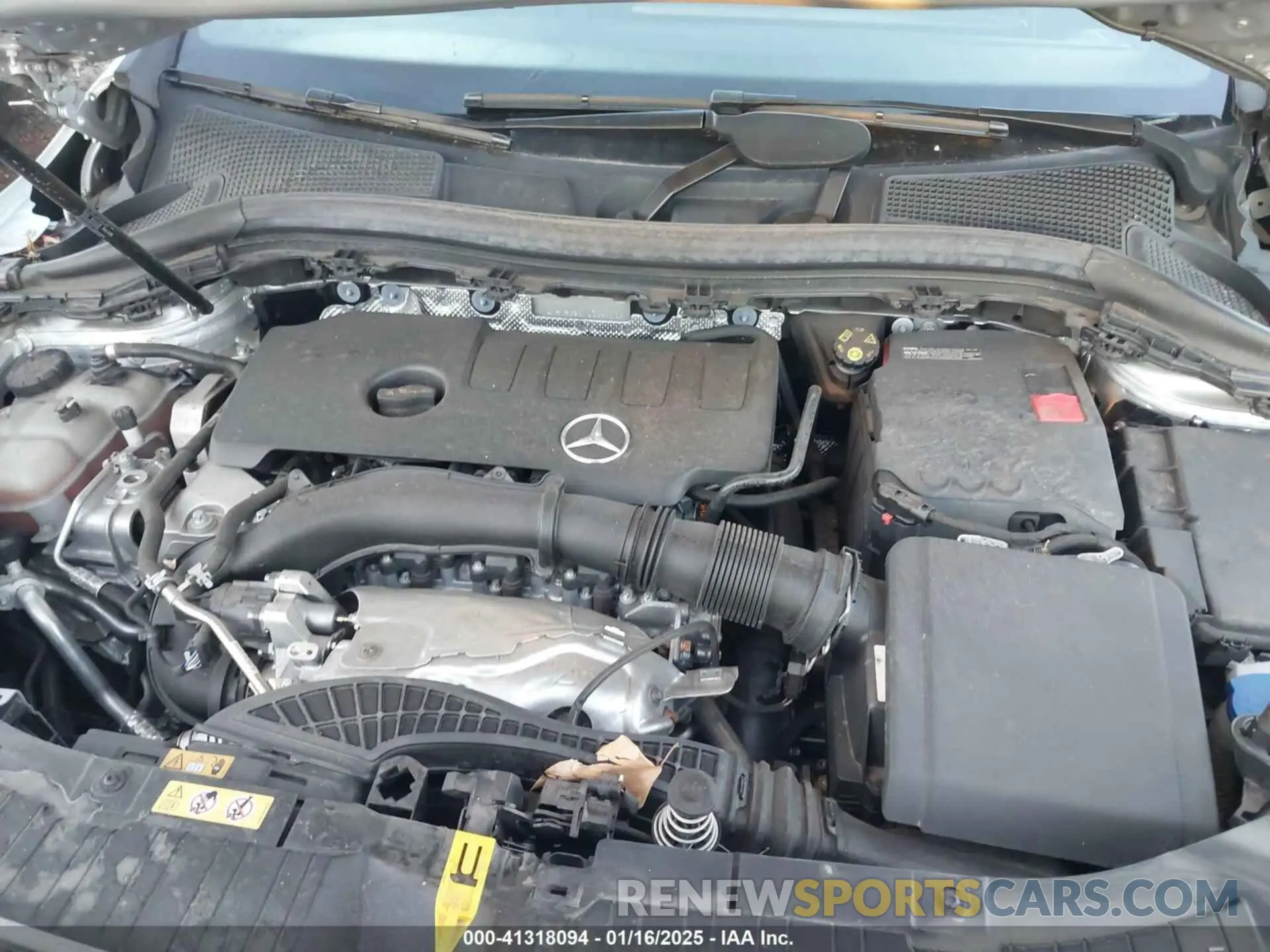 10 fotografías del automóvil dañado W1N4N4GB5NJ394770 MERCEDES-BENZ GLA 250 2022