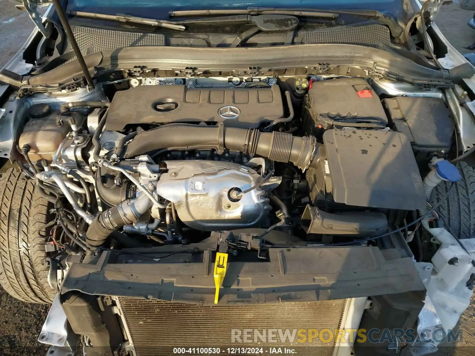 10 fotografías del automóvil dañado W1N4N4GBXNJ325704 MERCEDES-BENZ GLA 250 2022