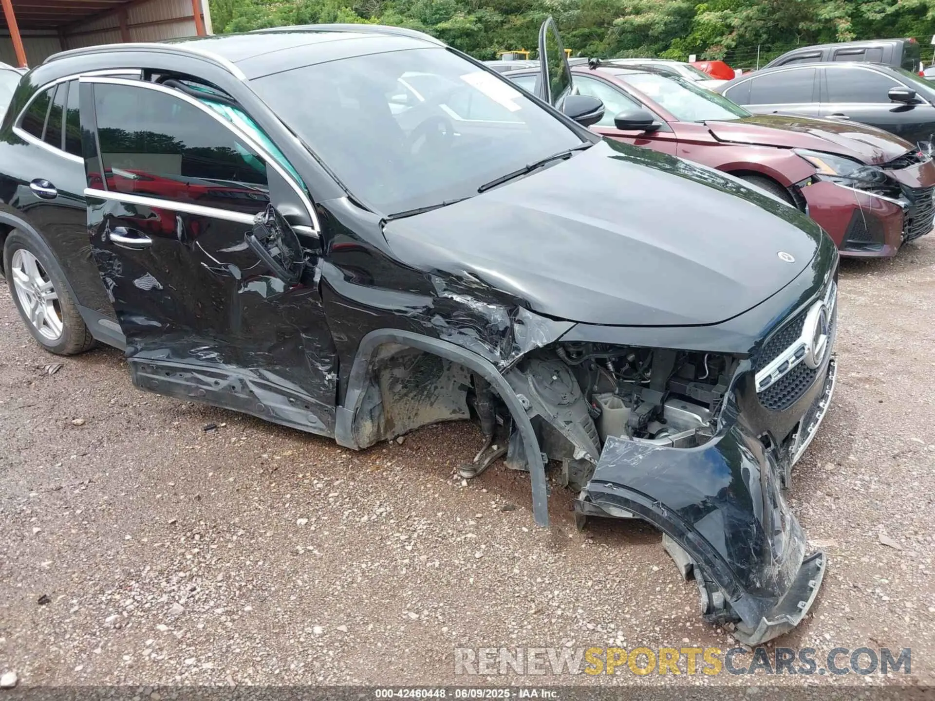 6 fotografías del automóvil dañado W1N4N4HB6NJ362151 MERCEDES-BENZ GLA 250 2022