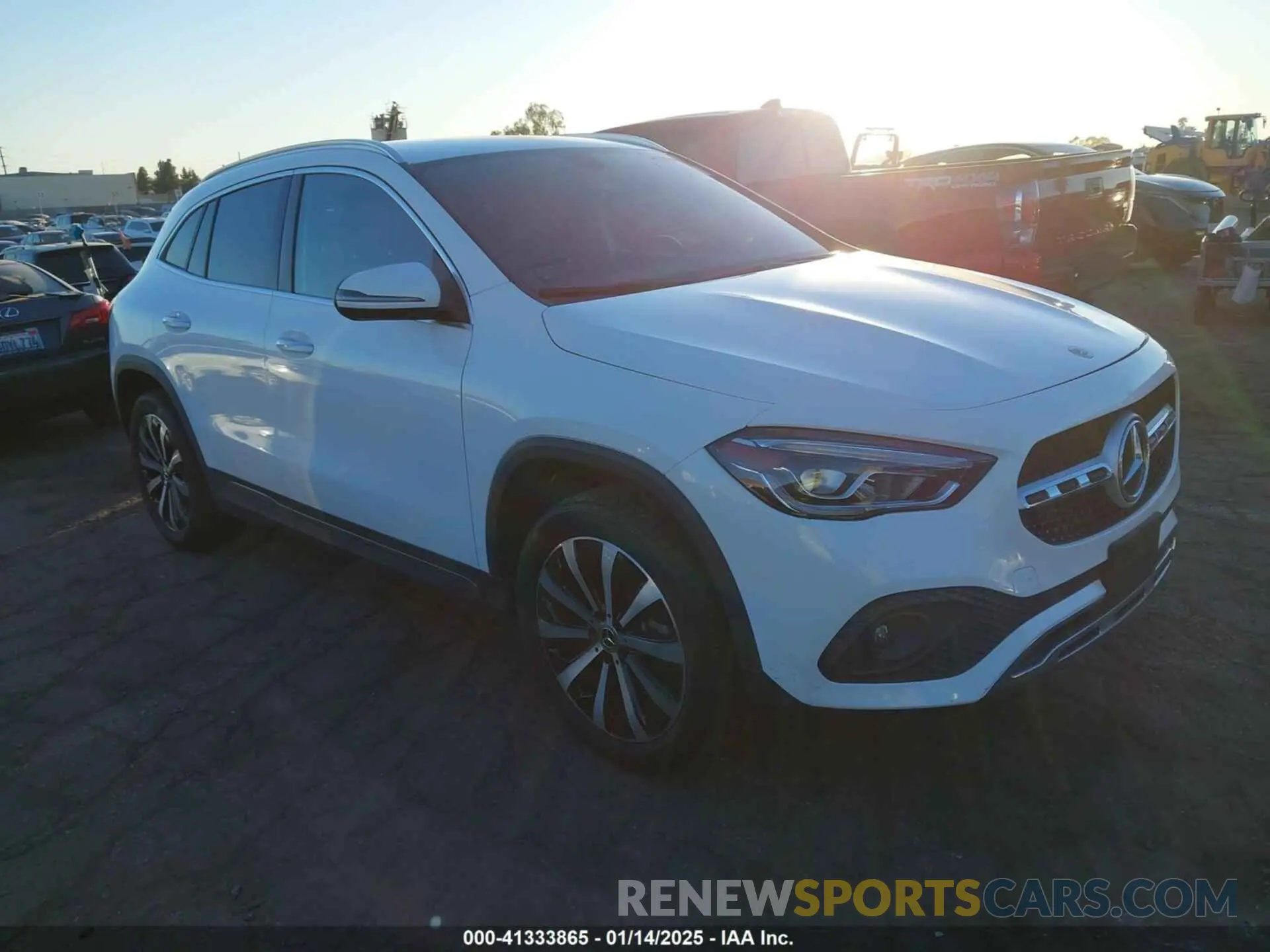 1 fotografías del automóvil dañado W1N4N4HB7NJ416461 MERCEDES-BENZ GLA 250 2022