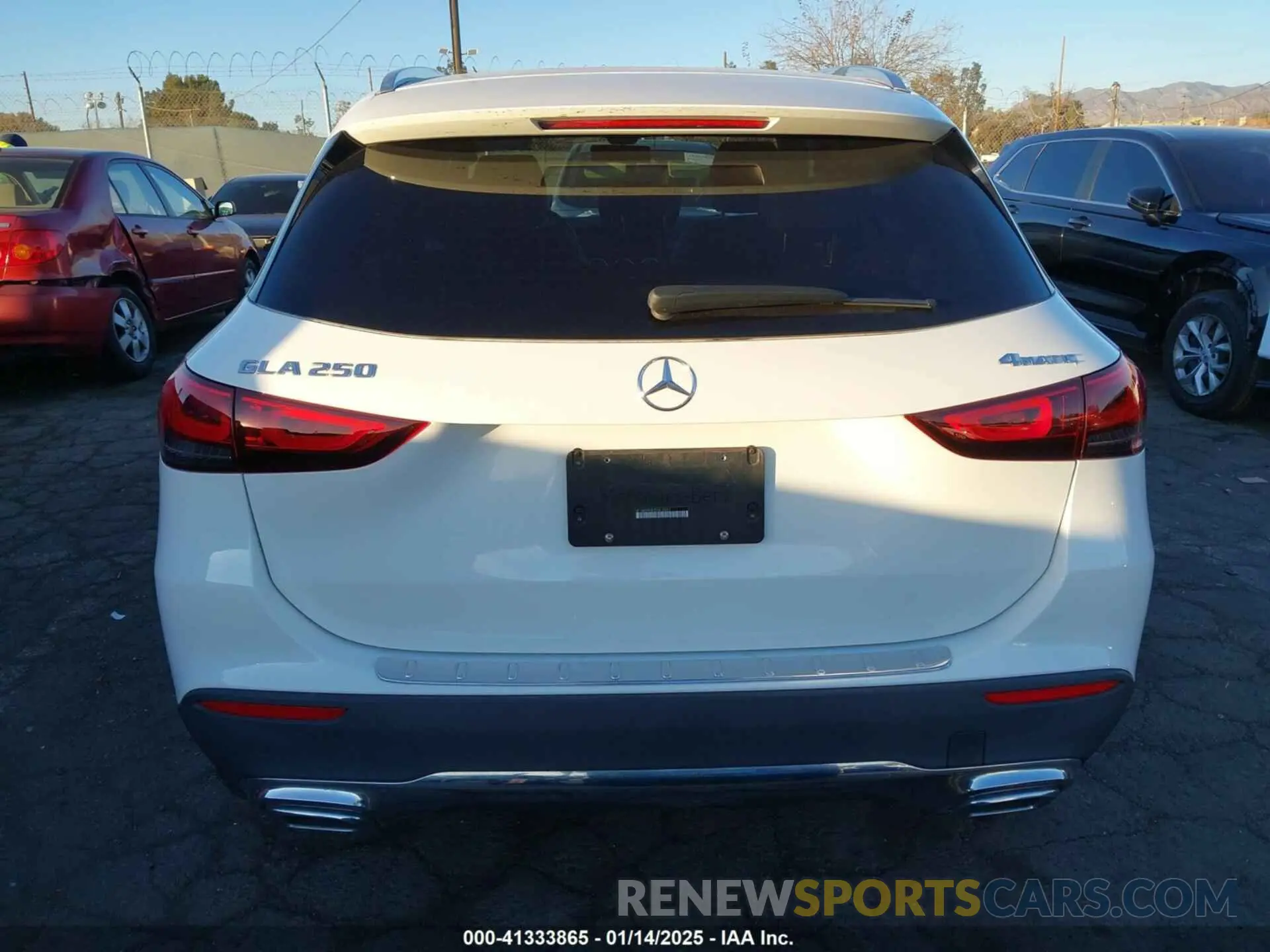17 fotografías del automóvil dañado W1N4N4HB7NJ416461 MERCEDES-BENZ GLA 250 2022