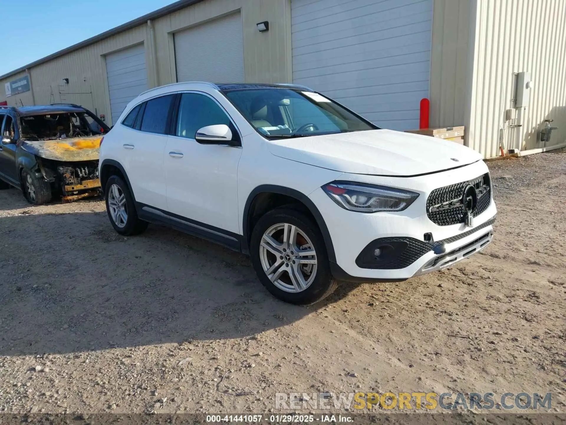 1 fotografías del automóvil dañado W1N4N4GB0PJ448110 MERCEDES-BENZ GLA 250 2023